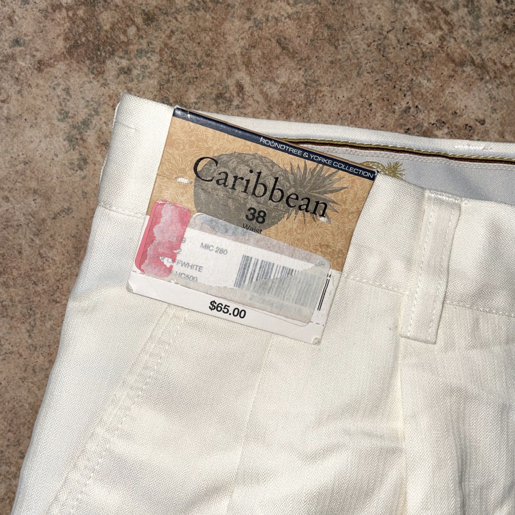 Vintage VINTAGE Caribbean classic silk blend shorts Mens 38 NWT White Silk Men Shorts 38 NWT Size US 38 / EU 54 - 2 Thumbnail