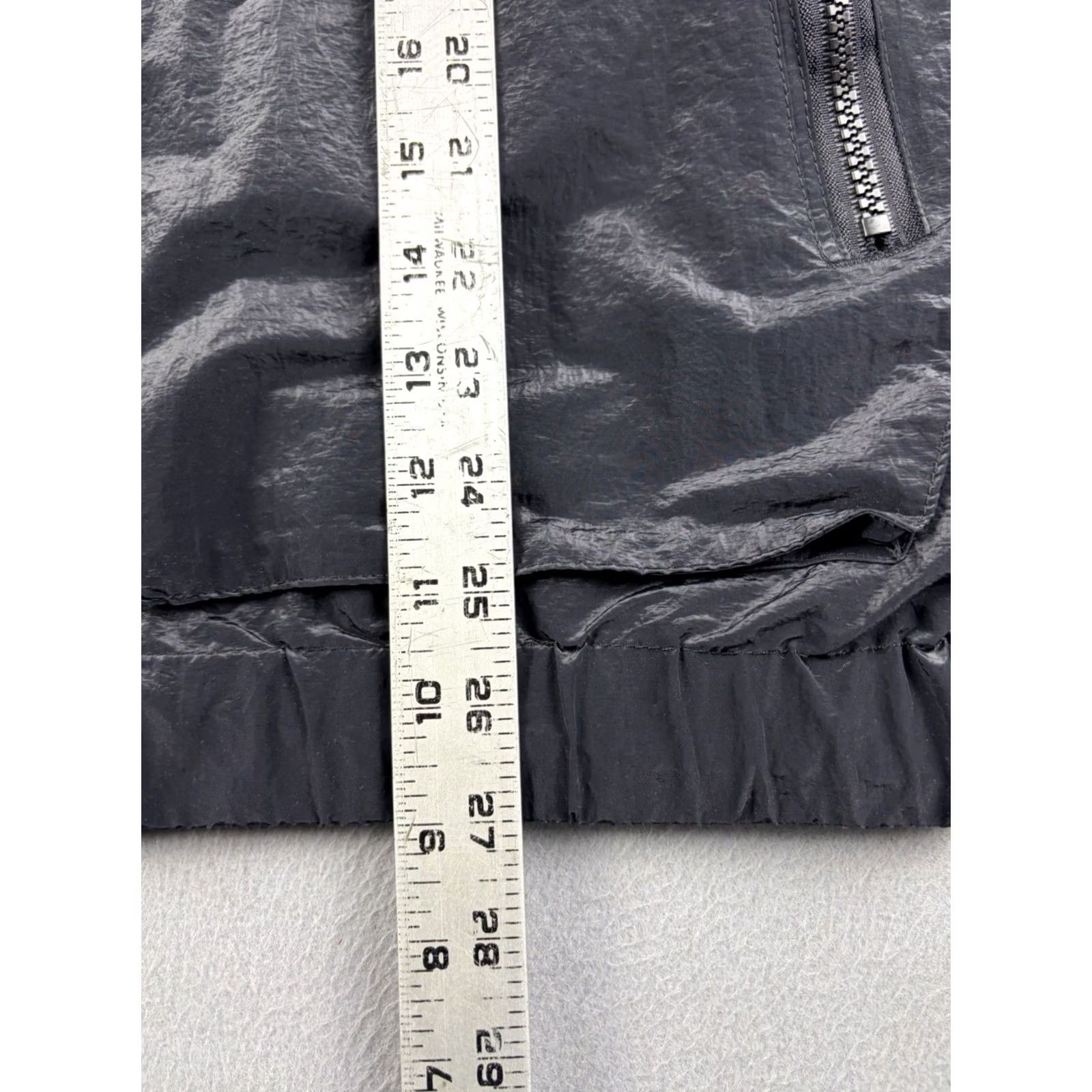 YoungLA YoungLa Windbreaker Track Jacket Men L Black Full Zip Lightweight Lightweight Windbreaker Size US L / EU 52-54 / 3 - 6 Thumbnail