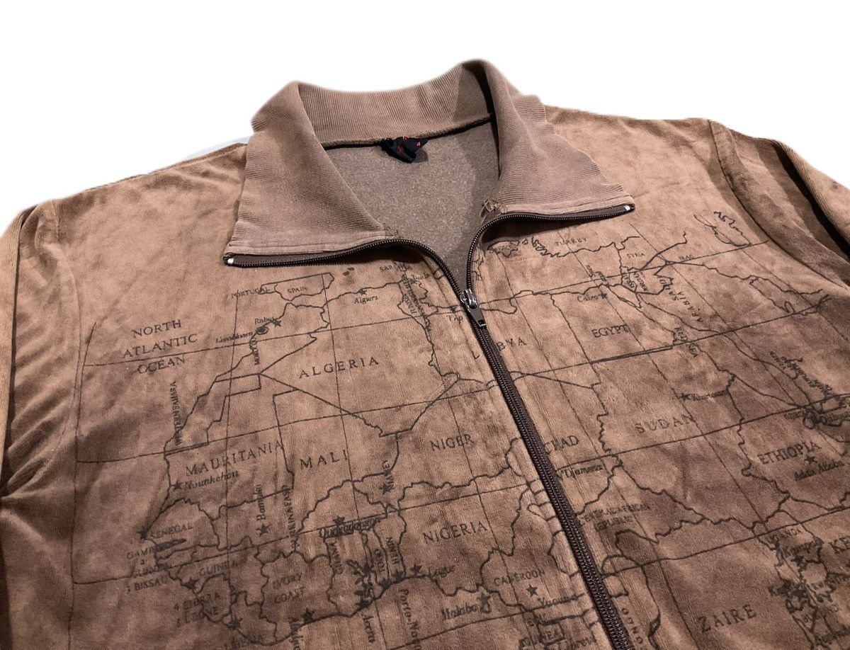 If Six Was Nine × JACKROSE × Japanese Brand 🔥Y2K Archived Jackrose Velvet Jacket Africa Map Size US L / EU 52-54 / 3 - 4 Thumbnail