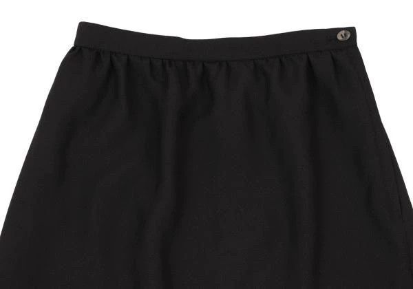 Other Comme Des Garcons size M Black Retro Furry Design Skirt Size 24" / US 00 / IT 34 - 4 Thumbnail