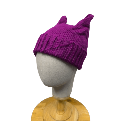 Japanese Brand ✨️ Japanese brand devil horn anime style beanie hat Size ONE SIZE - 1 Thumbnail