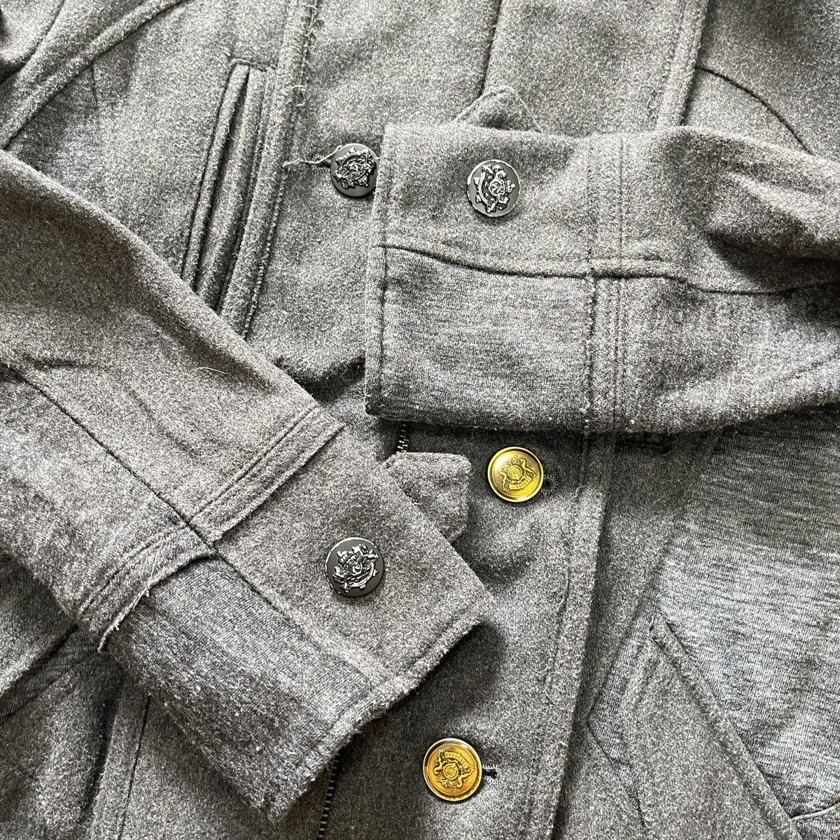 PPFM × Vintage Vintage PPFM Fishtail Double Breasted Wool Jacket Size US M / EU 48-50 / 2 - 17 Thumbnail