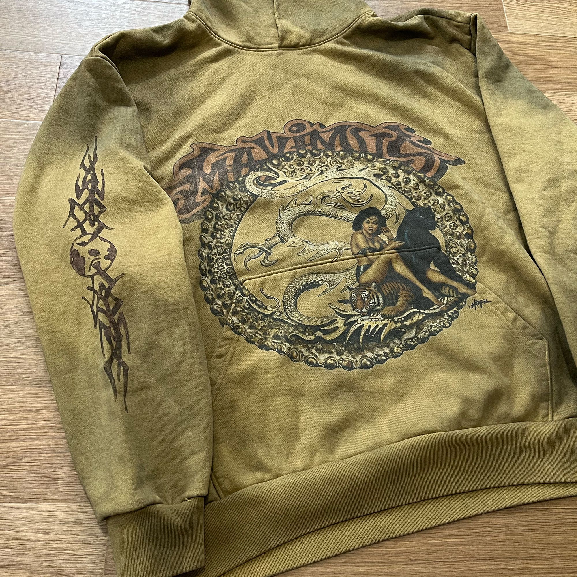 Travis Scott MAXIMUS TIGER PULLOVER HOODIE XL Size US XL / EU 56 / 4 - 3 Thumbnail