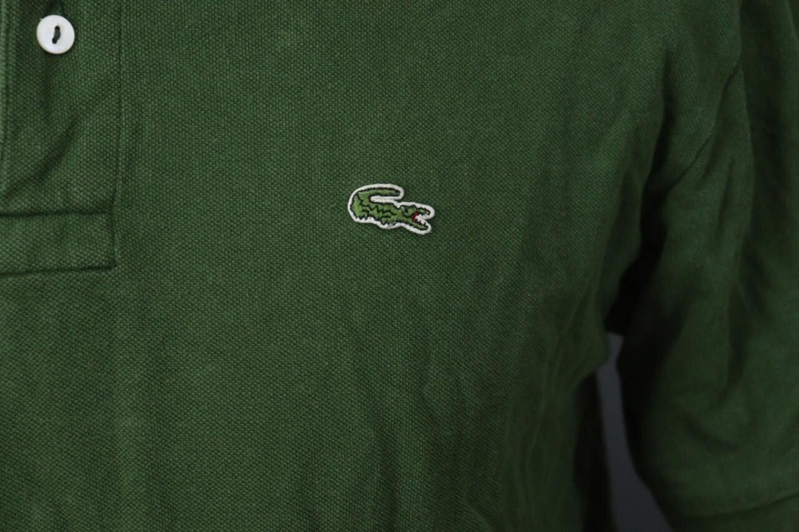 Lacoste Lacoste Green Collared Button Front Polo Shirt Size 7 Size US M / EU 48-50 / 2 - 4 Thumbnail