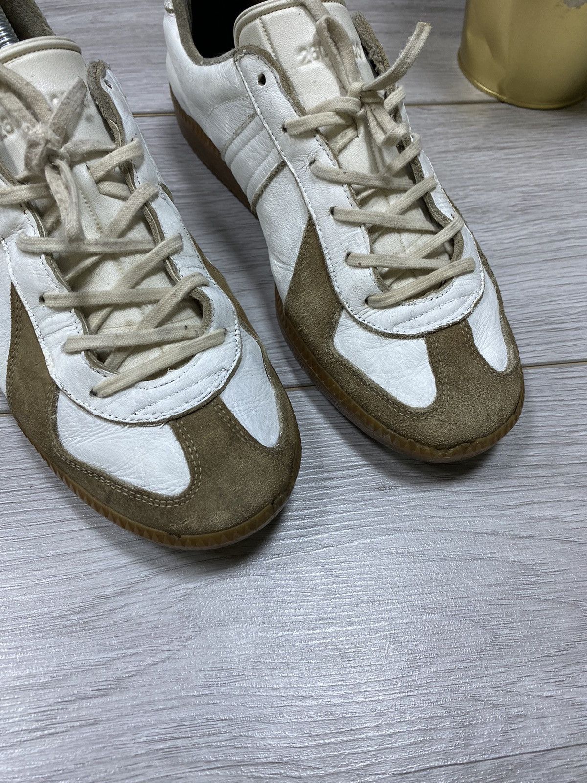 Vintage GAT Margiela style BW-sport 260 leather trainers shoes Size US 7.5 / EU 40-41 - 2 Thumbnail