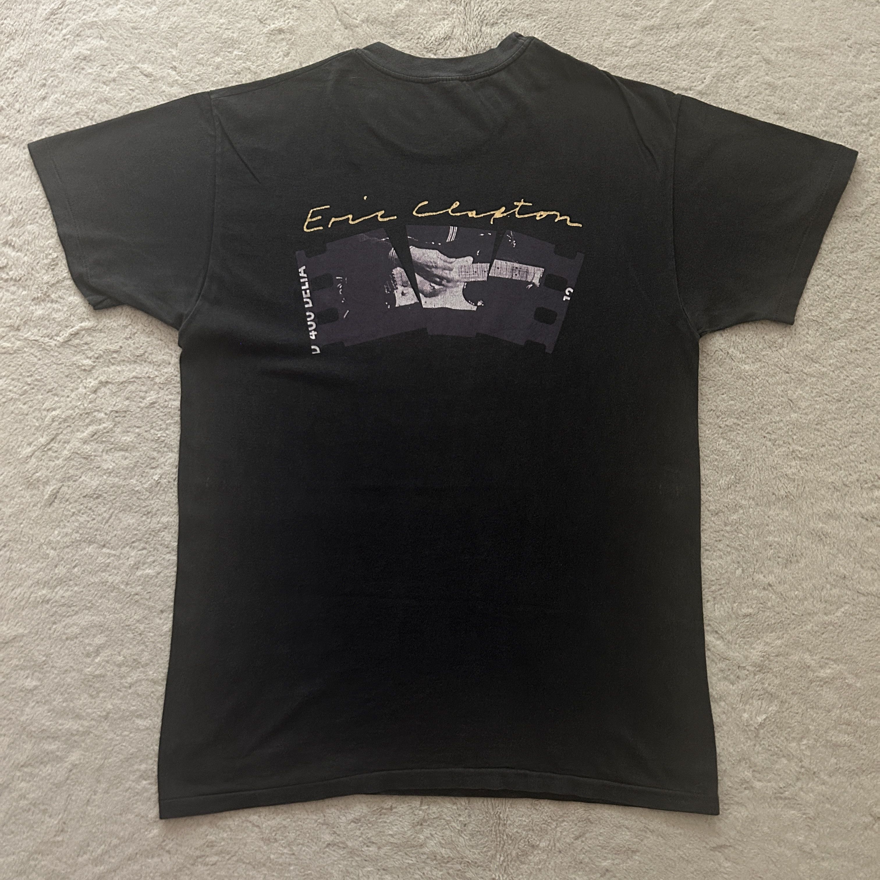 Band Tees Vintage Eric Clapton 1992 Tour Band T-shirt Size US XL / EU 56 / 4 - 2 Thumbnail