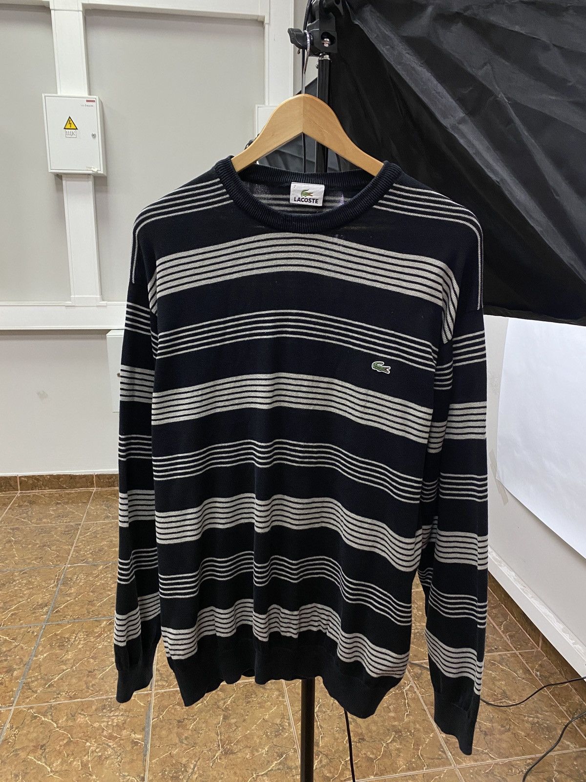 Lacoste 🇫🇷 Vintage 90s Lacoste sweater made in France Size US XL / EU 56 / 4 - 1 Thumbnail