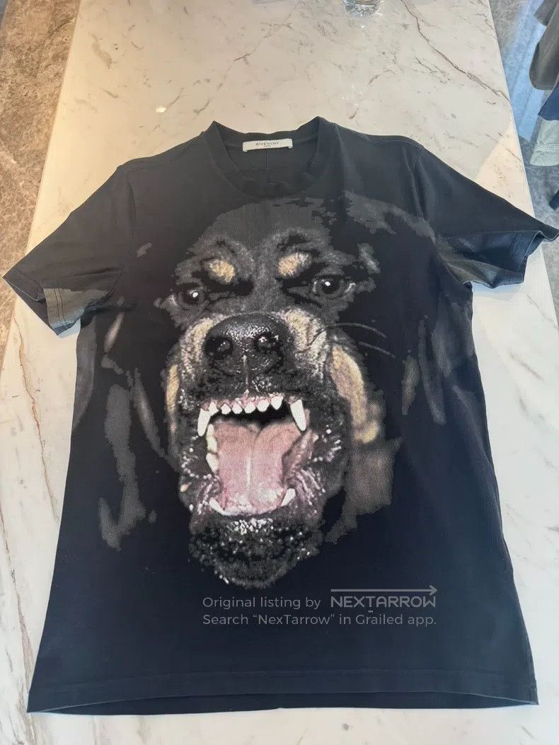 Givenchy Givenchy Classic Dog Head T-Shirt Size US M / EU 48-50 / 2 - 1 Thumbnail