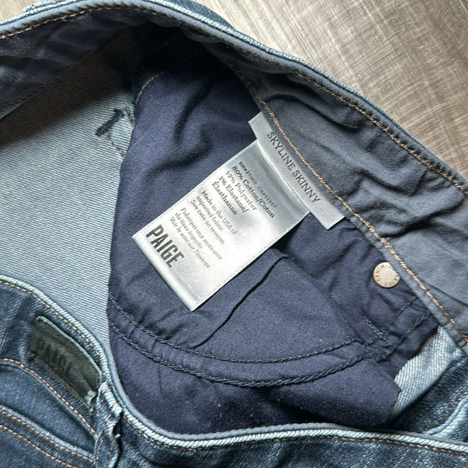 Paige Paige Skyline Skinny Twilight Jeans - 30 Size 30" / US 8 / IT 44 - 7 Thumbnail