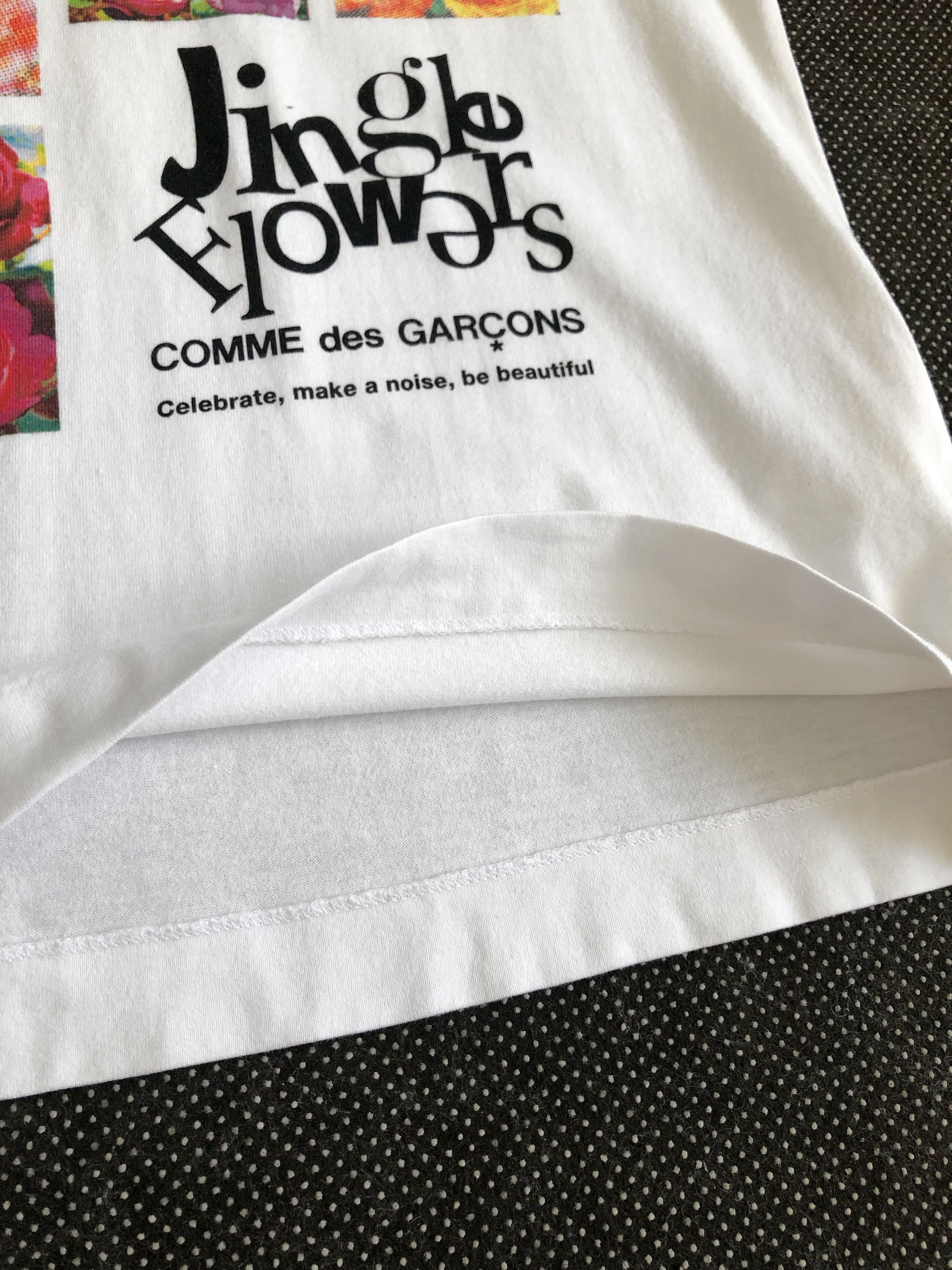 Comme des Garcons RARE🔥S/S 09 CDG X SHAMIMA DESAI “JINGLE FLOWERS” Size XS / US 0-2 / IT 36-38 - 4 Thumbnail
