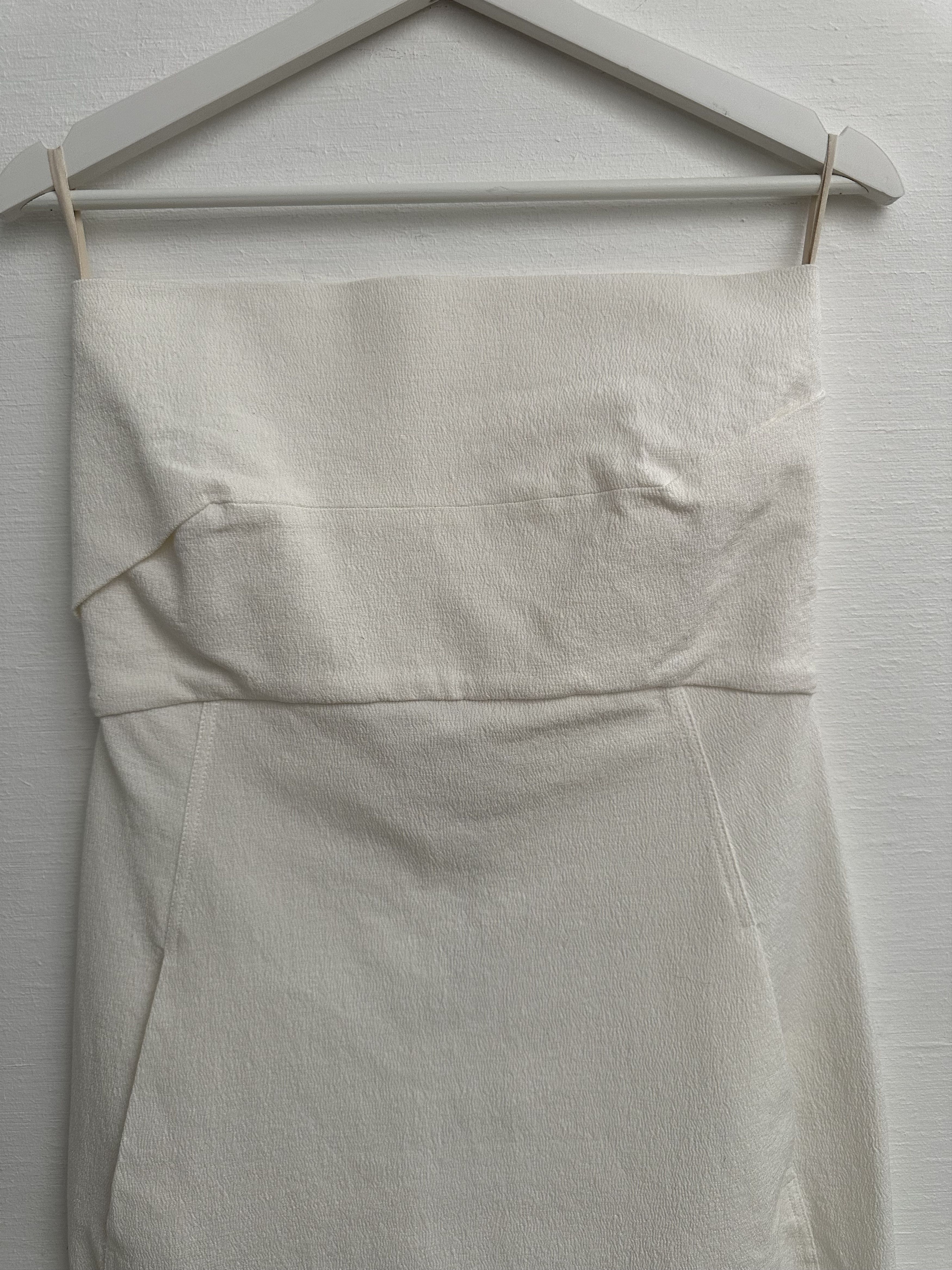 Rick Owens Rick Owens White Bustier Dress, US 10, new ! Size L / US 10 / IT 46 - 3 Thumbnail
