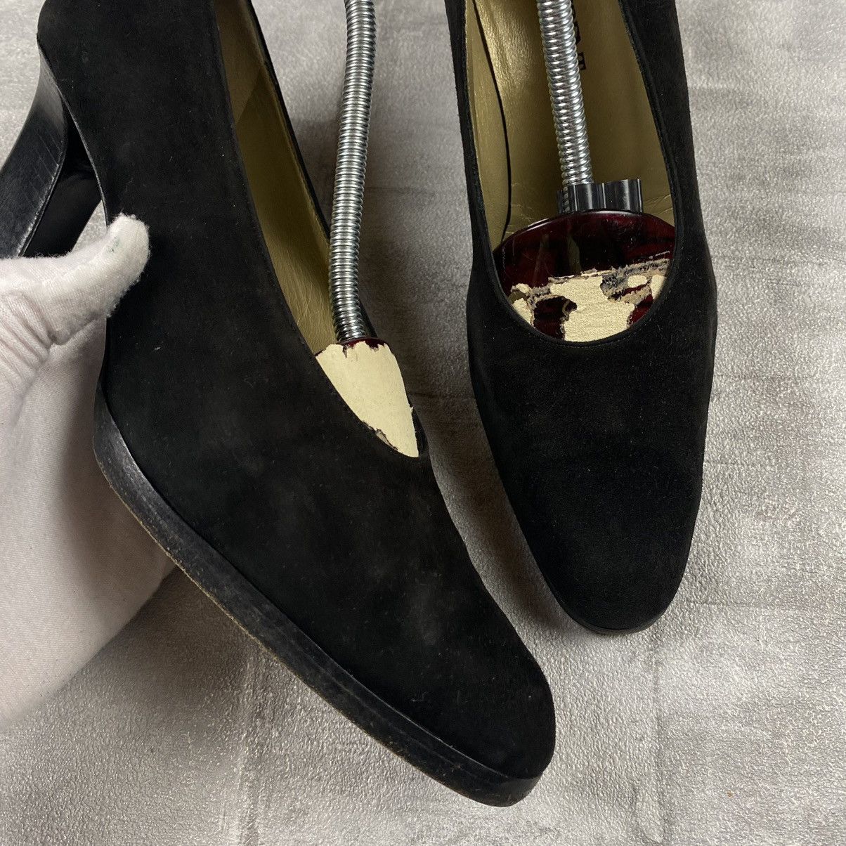 Yves Saint Laurent Very Rare!!! Archive Yves Saint Laurent Vintage Black Heels Size US 8 / IT 38 - 3 Thumbnail