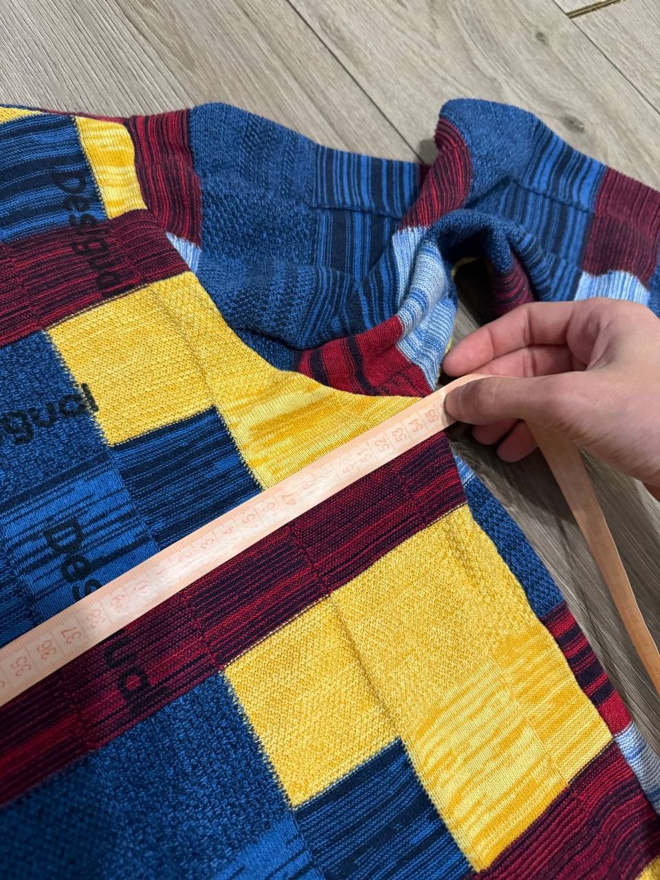 Desigual Desigual Sweater Mens Size M Multioclor Regular Pullover Size US M / EU 48-50 / 2 - 7 Thumbnail