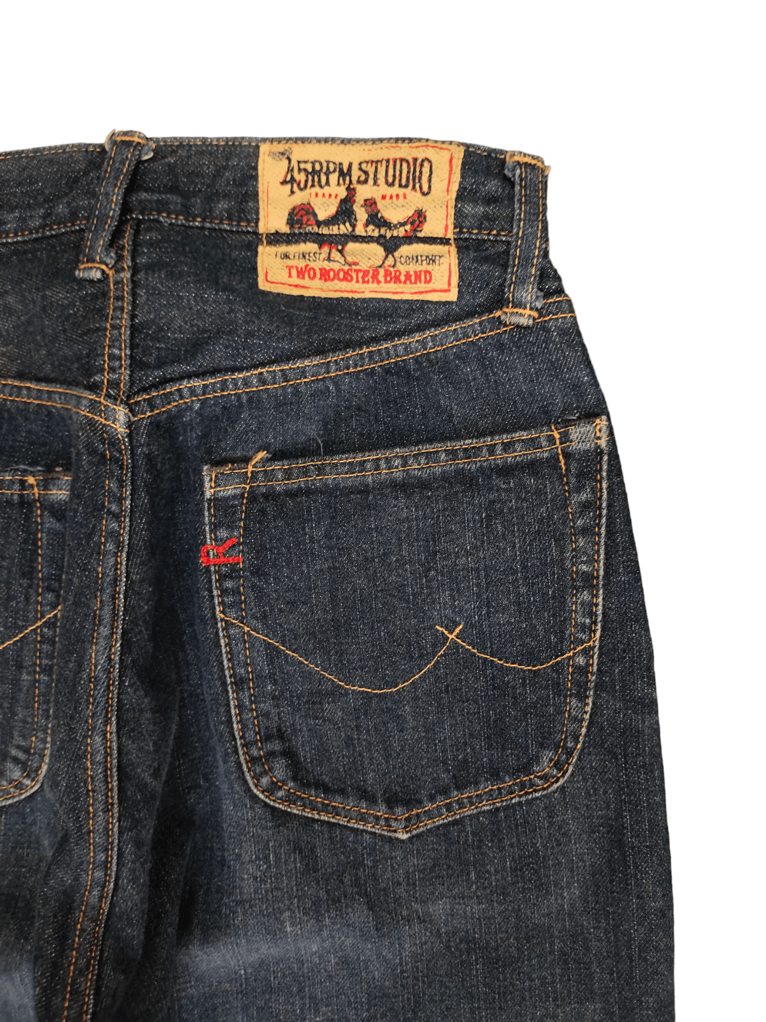 45rpm Loose Jean Vintage 90s 45RPM High Rise Denim Jnco Streetwear Size US 26 / EU 42 - 12 Thumbnail