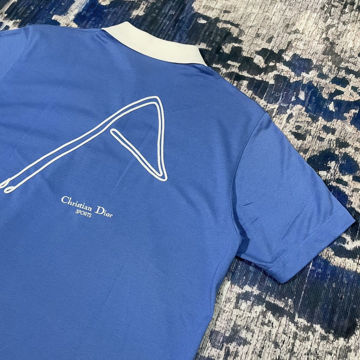 Dior Vintage Christian Dior Sports Archive Blue Polo Collar Shirt Size US S / EU 44-46 / 1 - 16 Thumbnail