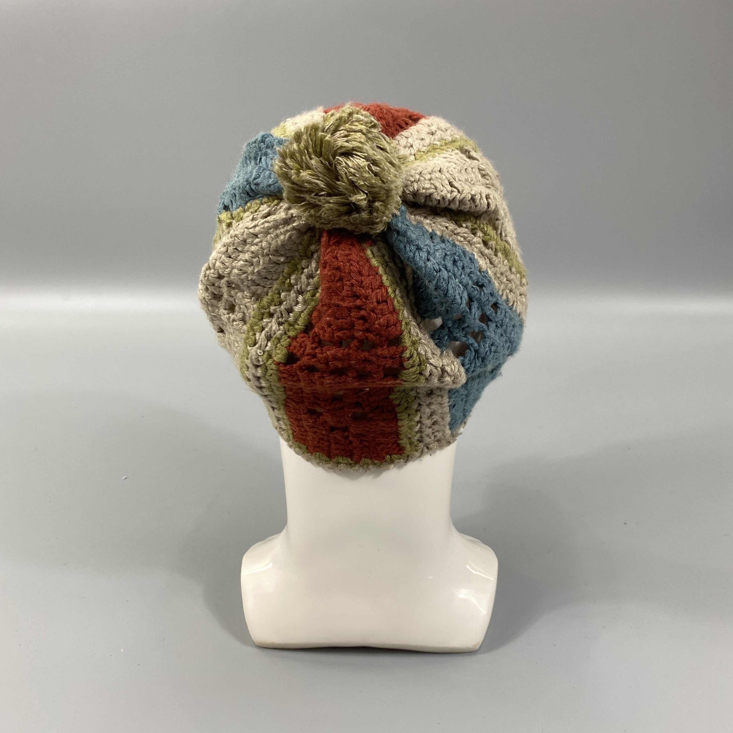 Japanese Brand Knit Multicolor Beanie Hat -BN1122 Size ONE SIZE - 4 Thumbnail