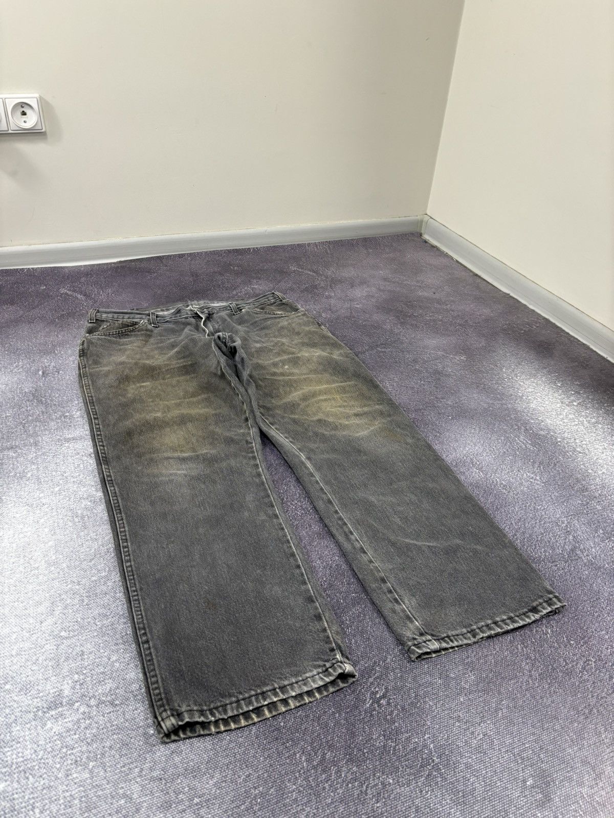 Dickies Vintage Dickies Rusted Gray USA Work Hype Baggy Pants Jeans Size US 36 / EU 52 - 8 Thumbnail