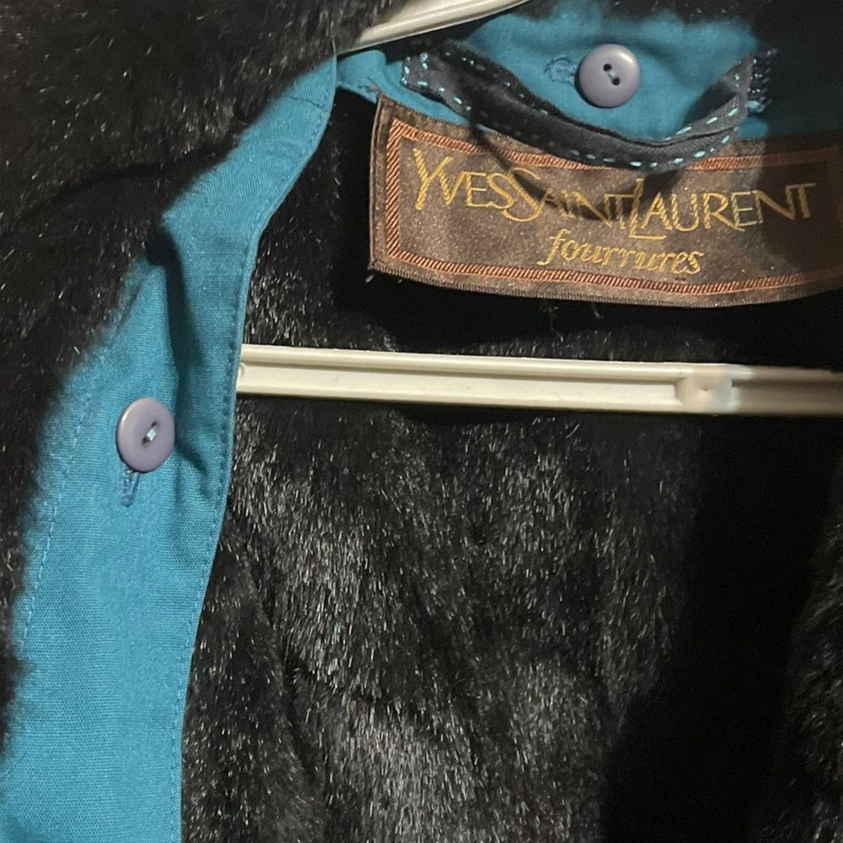 Yves Saint Laurent Yves Saint Lauren vintage 90s fur trench luxury Size XXL / US 16-18 / IT 52-54 - 3 Thumbnail