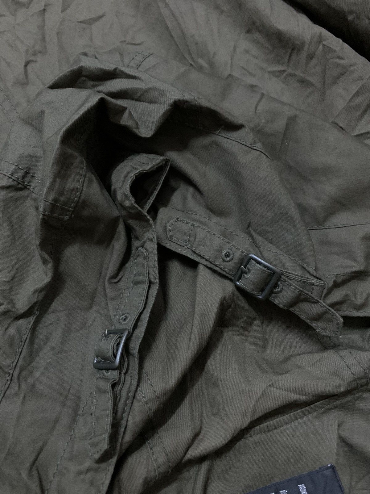 Jil Stuart 💥Vtg Jill Stuart Military Poncho Hoodie Size ONE SIZE - 8 Thumbnail