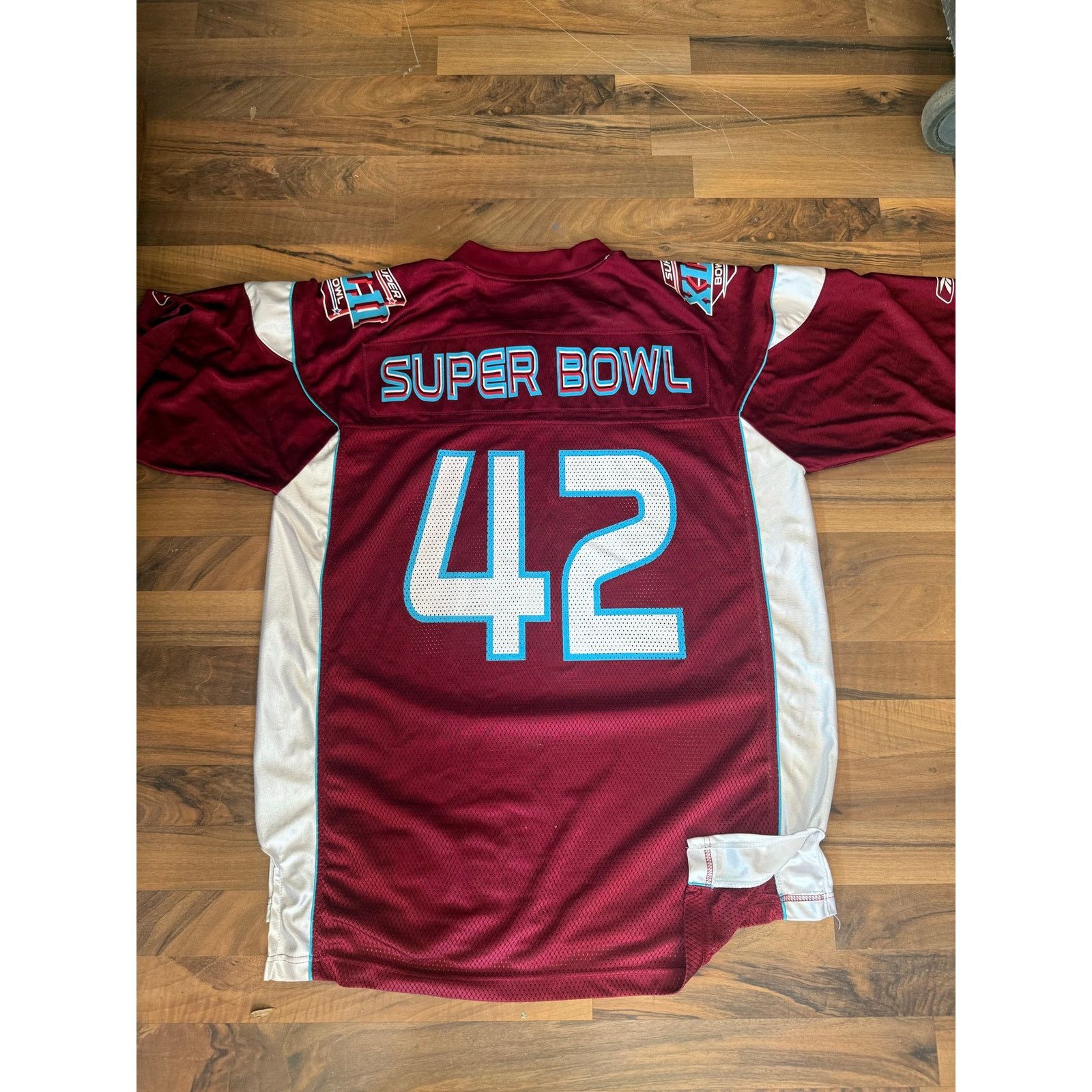Reebok Reebok NFL Super Bowl 42 Jersey Size XL Size US XL / EU 56 / 4 - 3 Thumbnail