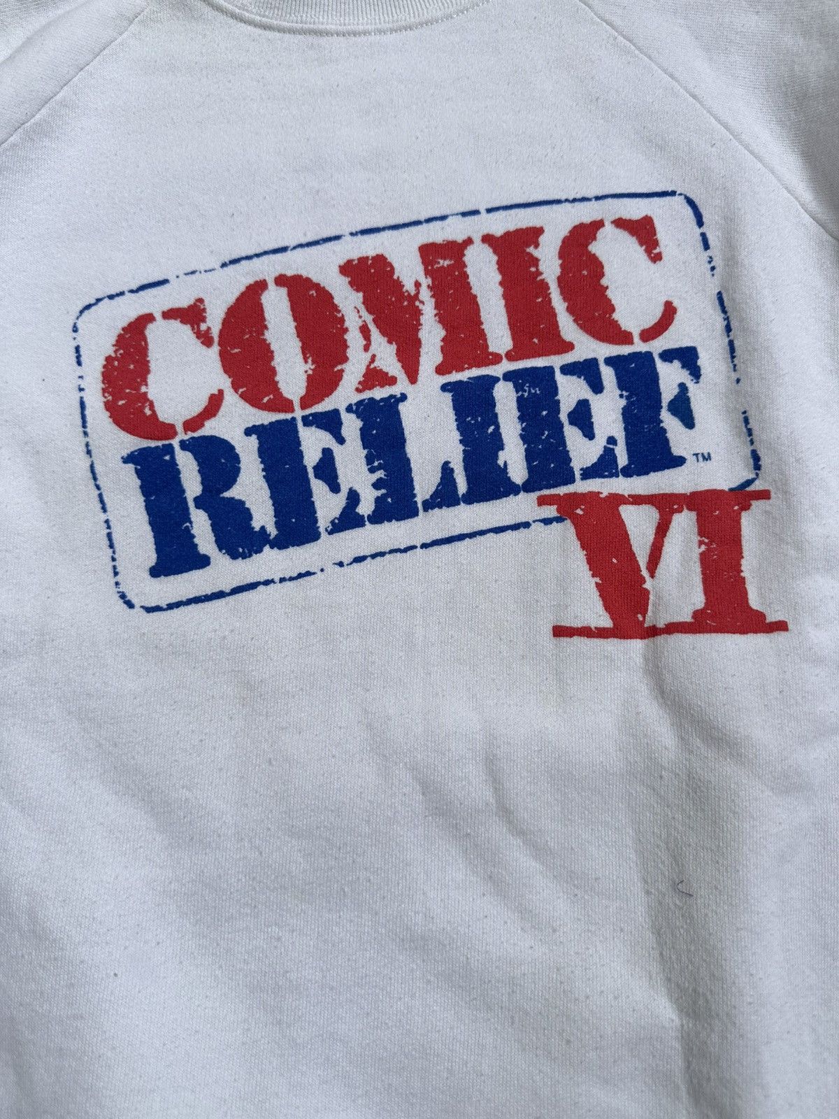 Vintage Vtg 90s Comic Releif v1 sweatshirt Size US XL / EU 56 / 4 - 4 Thumbnail