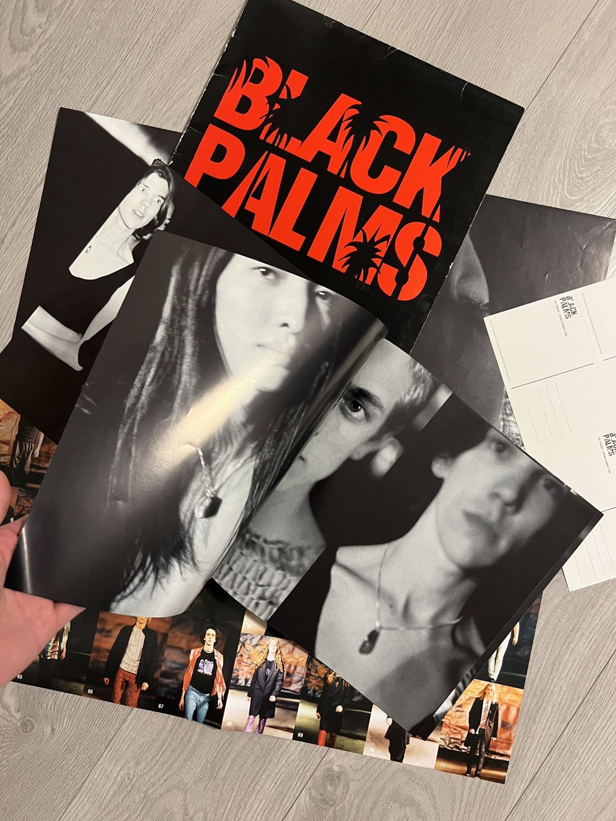 Raf Simons 1998 Black Palms RARE Poster, Lookbook, Runway Photos + MORE Size ONE SIZE - 4 Thumbnail