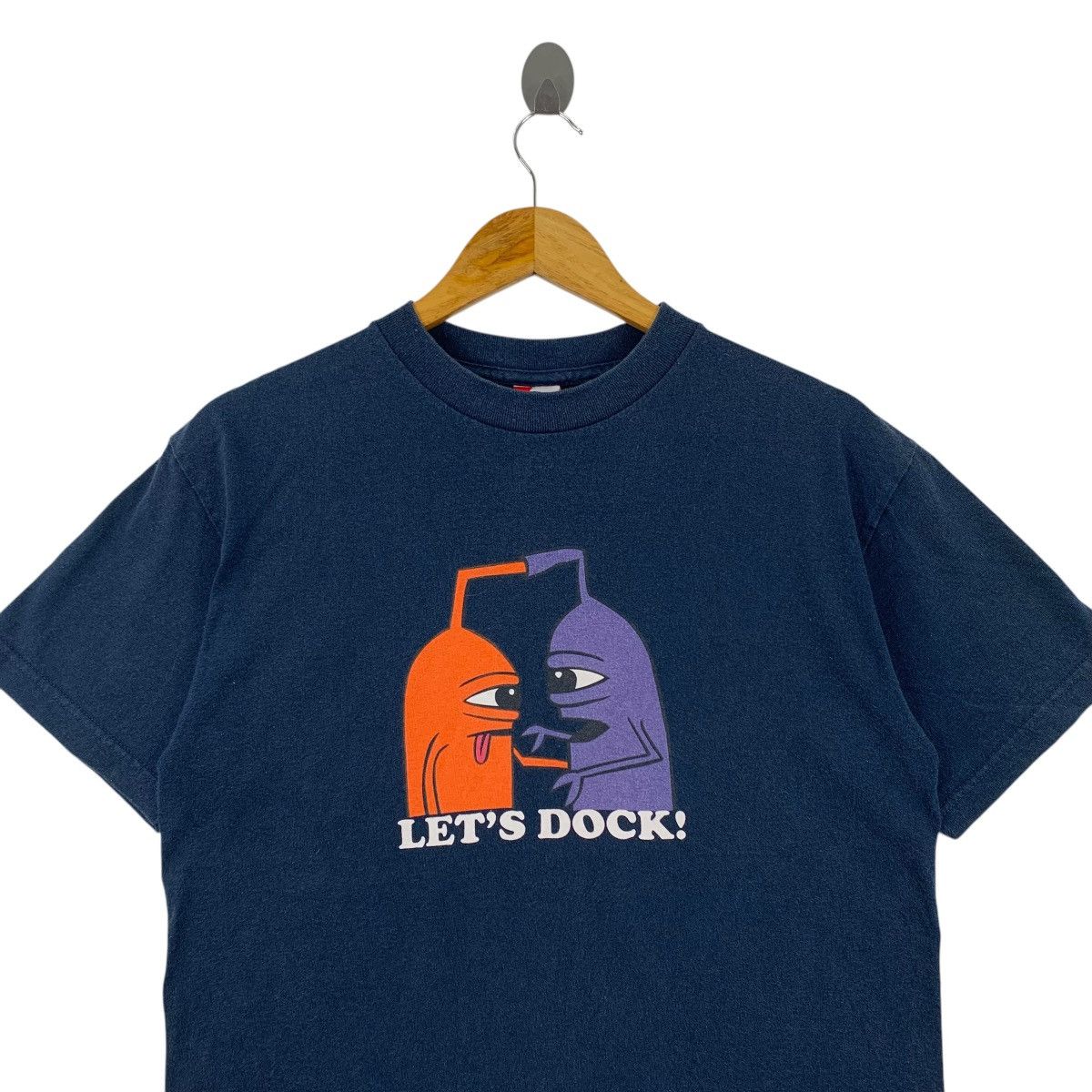 Vintage Vintage 90s TOY MACHINE Tum-Yeto Skateboard LET'S DOCK Shirt Size US M / EU 48-50 / 2 - 3 Thumbnail