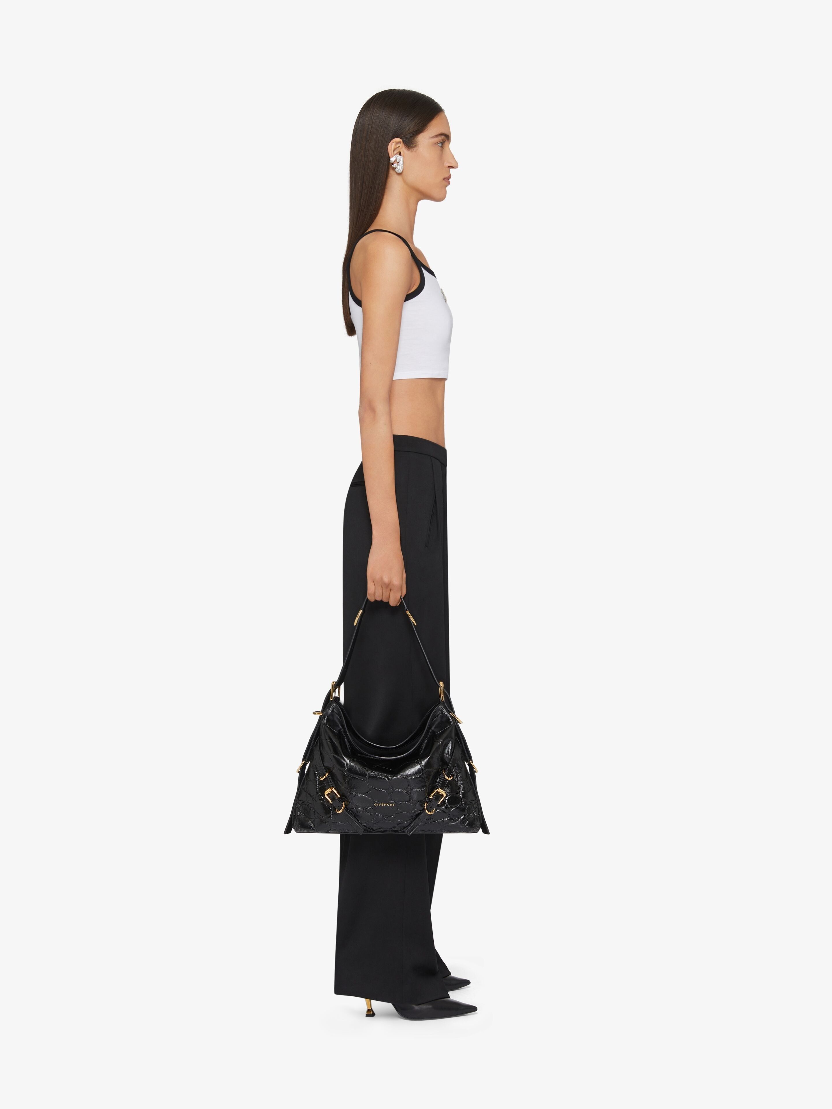 Givenchy oc11z0725 Crop Top in White Size XL / US 12-14 / IT 48-50 - 3 Thumbnail