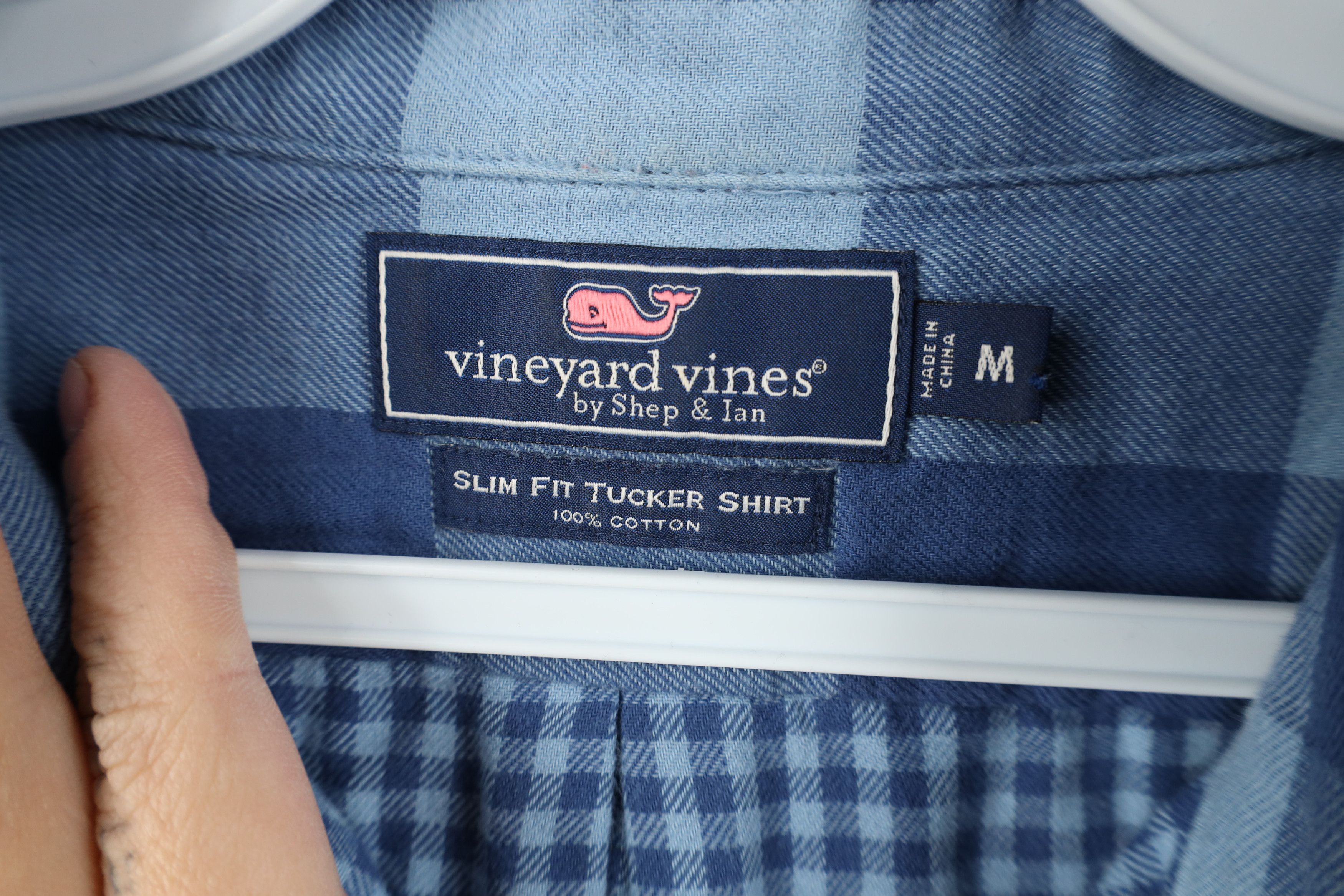 Vineyard Vines Vineyard Vines Fit Tucker Flannel Collared Button Down Shirt Size US M / EU 48-50 / 2 - 9 Thumbnail