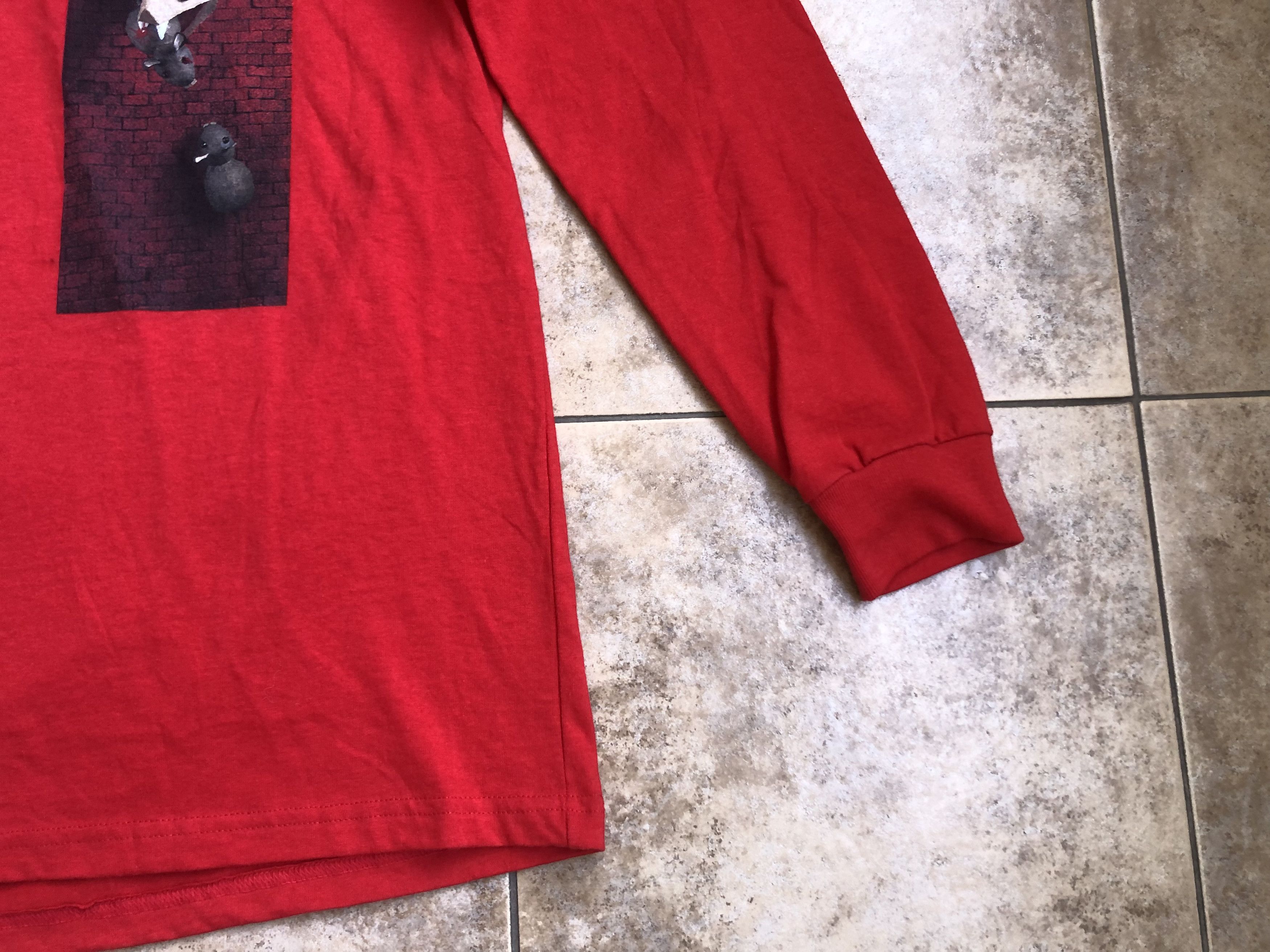 Supreme Supreme Mike Hill Snake Trap Long Sleeve Tee Red Size L Size US L / EU 52-54 / 3 - 6 Thumbnail