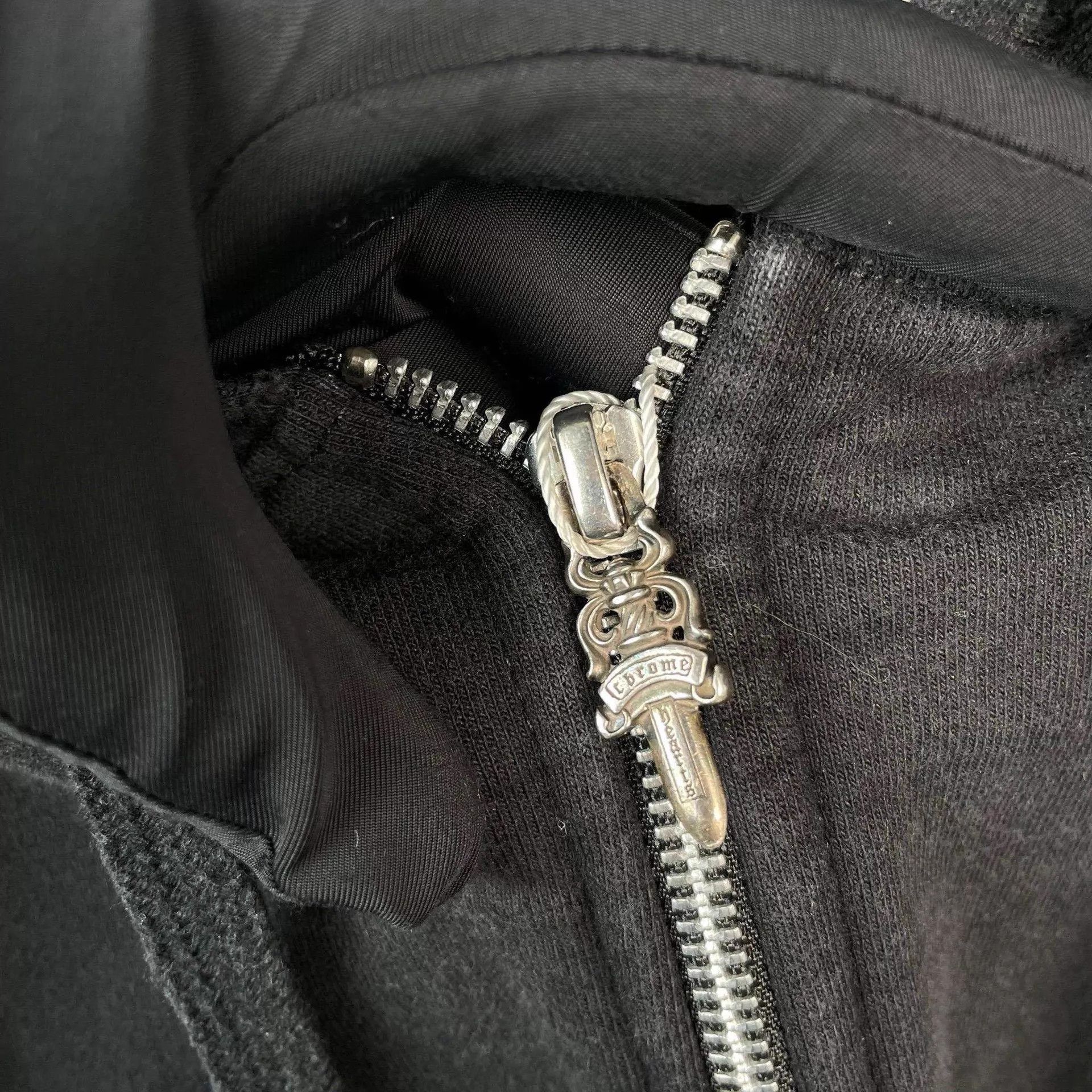 Chrome Hearts Chrome Hearts Black Large Cross Embossed Hoodie L Size US L / EU 52-54 / 3 - 9 Thumbnail