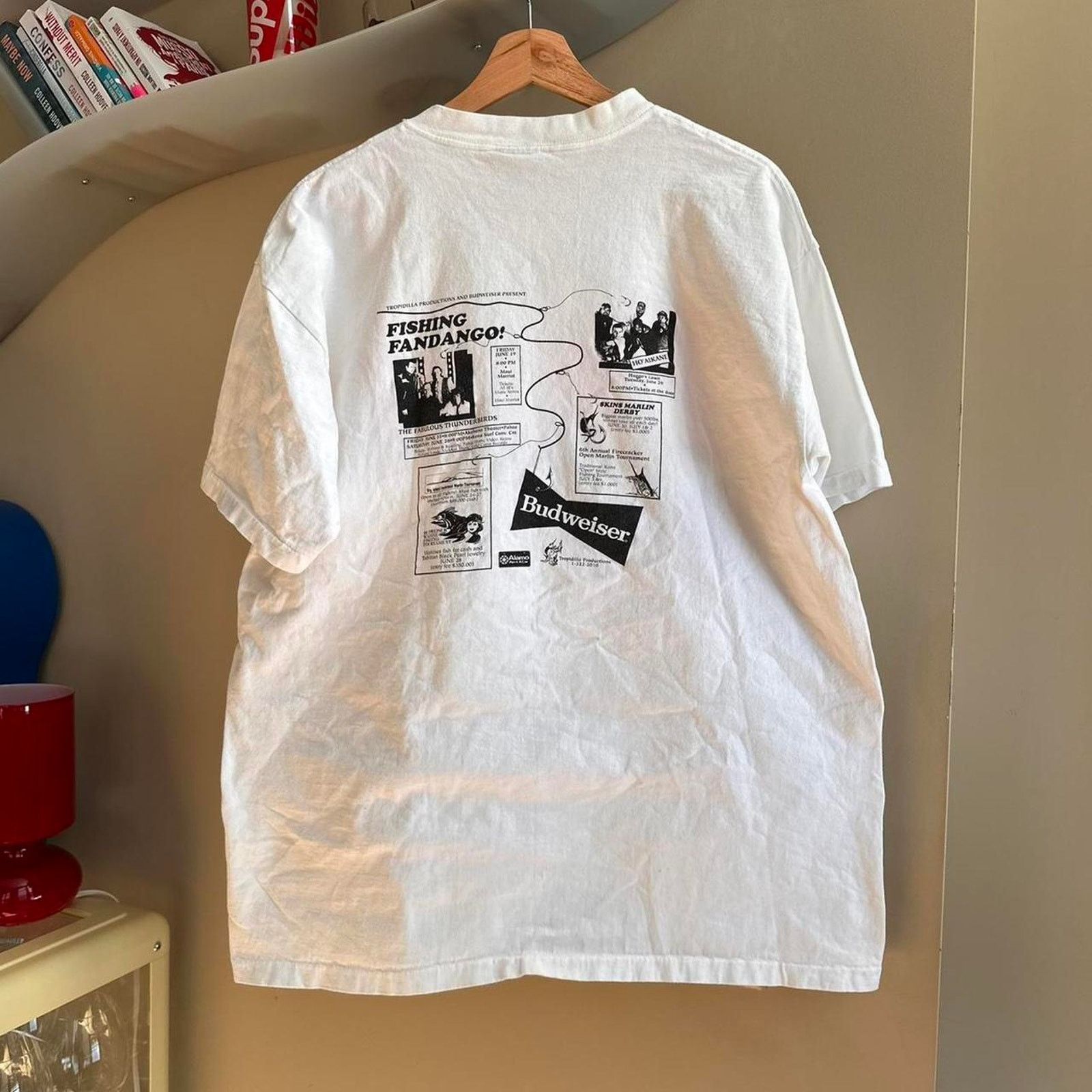 Band Tees × Budweiser × Vintage Vintage 1991 Bud To The Bone Shirt Fits XL Size US XL / EU 56 / 4 - 6 Thumbnail
