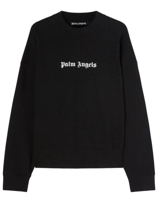 PALM ANGELS Men Hoodies PMBA074F23FLE003 1001 Black