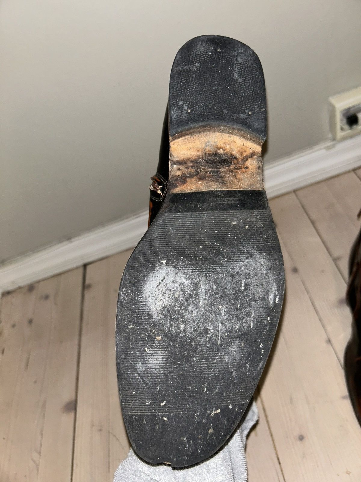 Maison Margiela Patina patent boots Size US 9 / EU 42 - 7 Thumbnail