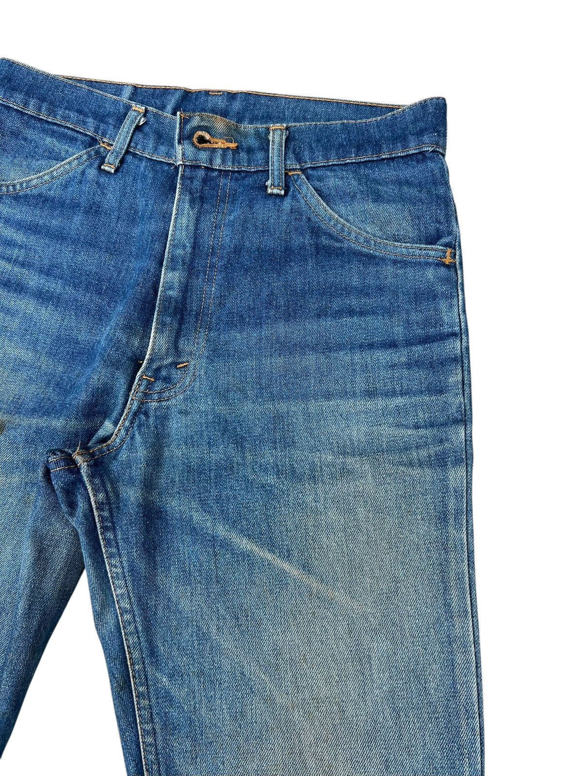 Levi's Dirty Mud VTG 1991 Levi’s 646 Distress Denim Bootcut Jeans Size US 29 - 9 Thumbnail