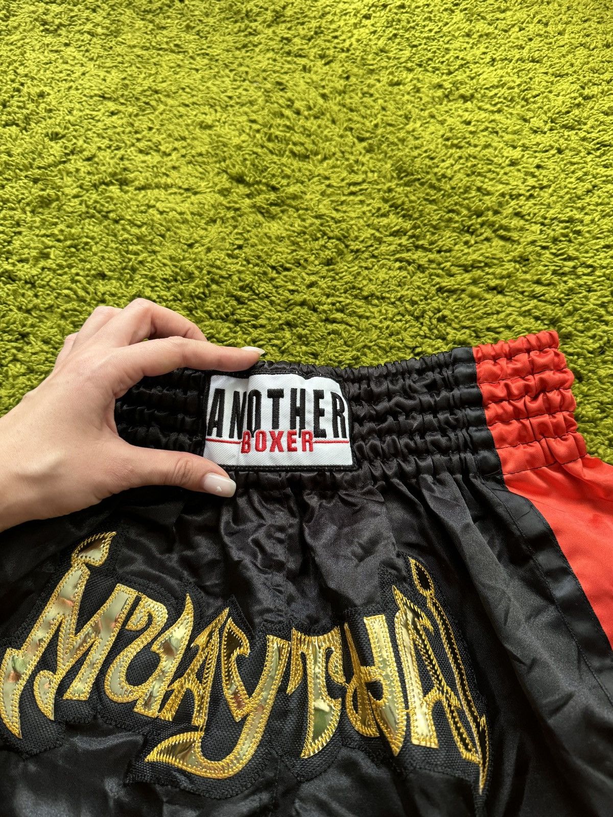 Designer × Vintage Muay Thai shorts boxing MMA kick-boxing Size US 32 / EU 48 - 4 Thumbnail