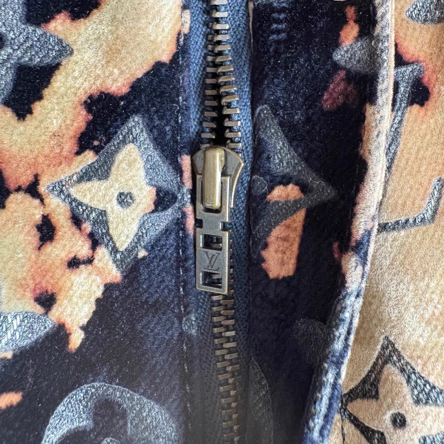 Louis Vuitton LV flame cloud flocked monogram jeans 31 Size US 28 / EU 44 - 6 Thumbnail