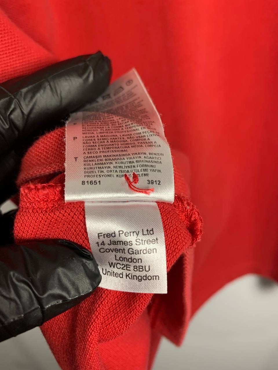 Fred Perry Fred Perry | Red | XL | Slim Fit Size US XL / EU 56 / 4 - 11 Thumbnail