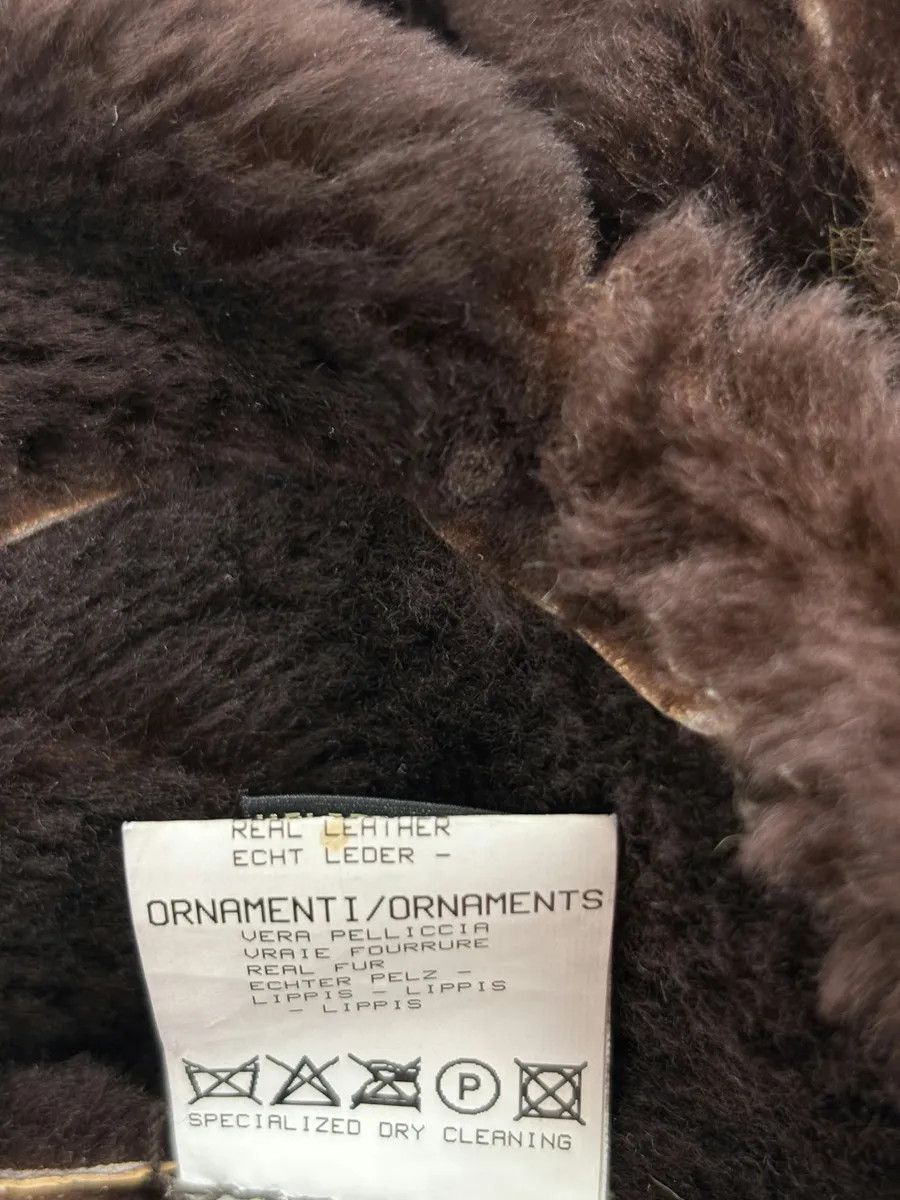 Roberto Cavalli FW2006 Roberto Cavalli Long Hybrid Brown Fur Python Leather Jacket Size XS / US 0-2 / IT 36-38 - 12 Thumbnail