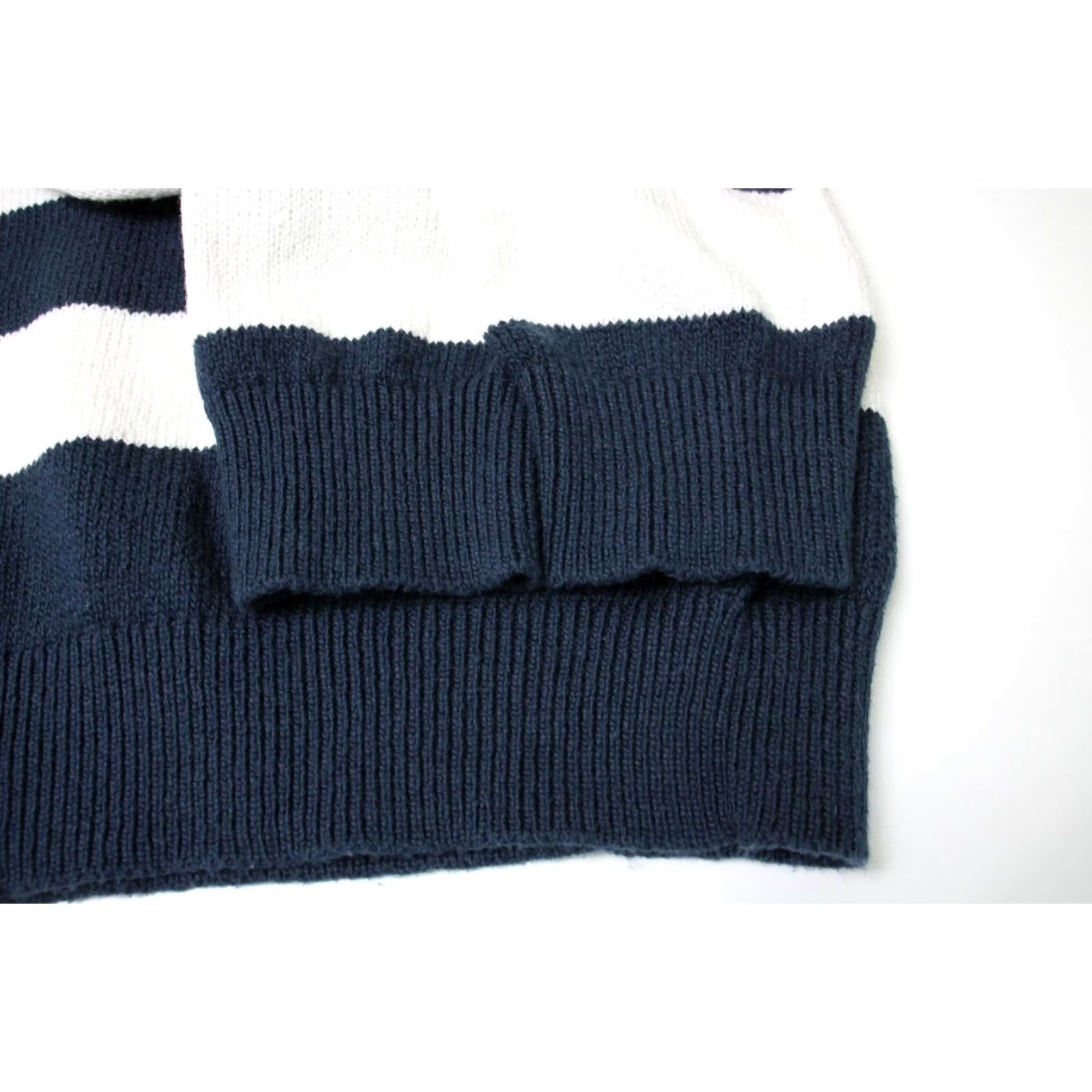 Brooks Brothers BROOKS BROTHERS Men's LARGE Pullover Crew Collar Striped Knitted Jumper Size US L / EU 52-54 / 3 - 6 Thumbnail