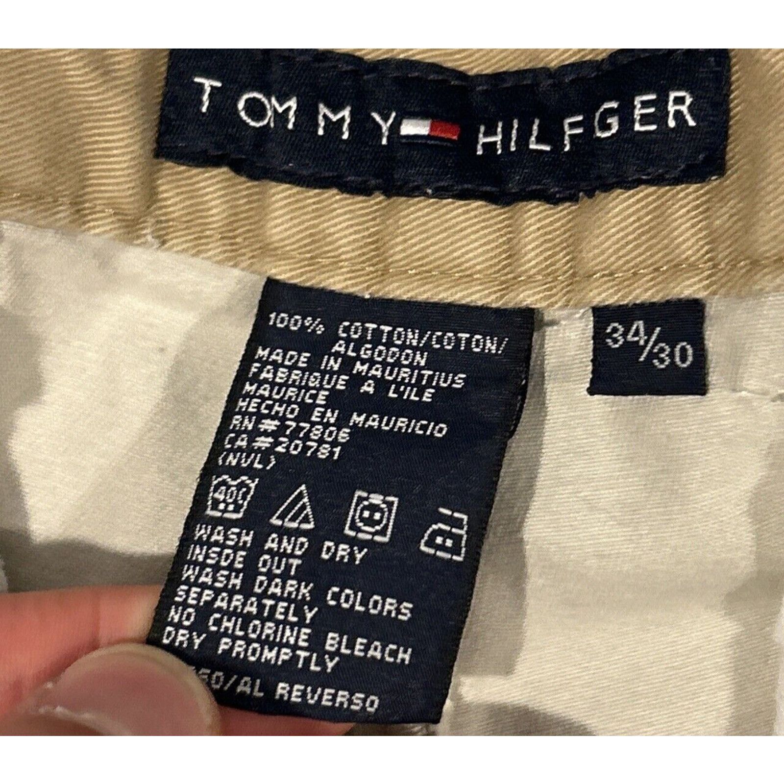 Tommy Hilfiger Beyond Baggy Cargo Pants Men 34x28 Wide Baggie Tom Hilfiger Size US 34 / EU 50 - 2 Thumbnail