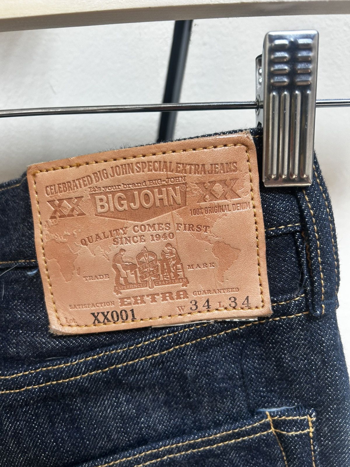 Big John Big John XX001 denim Jeans Size US 34 / EU 50 - 3 Thumbnail