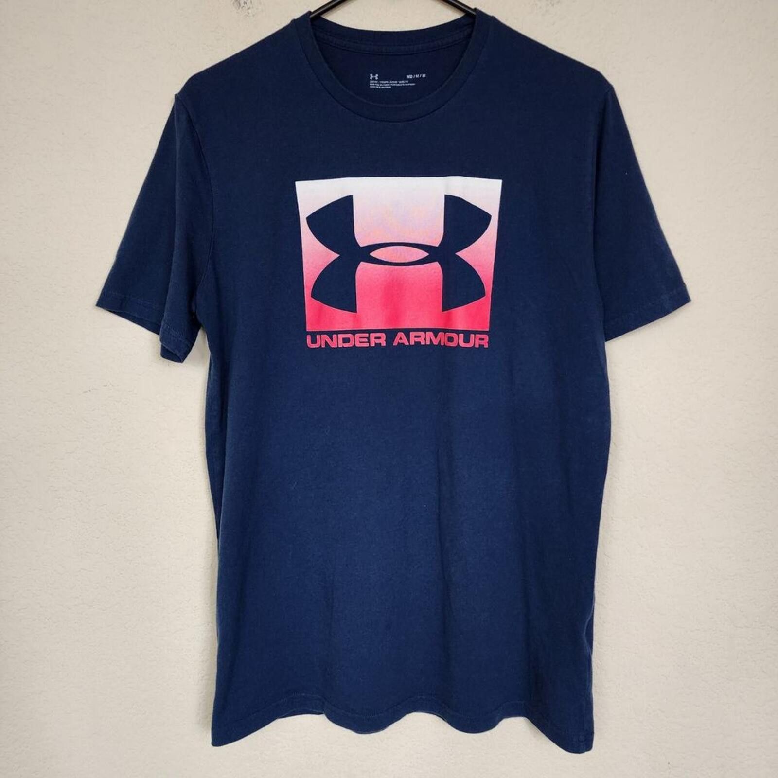 Under Armour Under Armour Medium Navy Blue Shirt Size US M / EU 48-50 / 2 - 1 Thumbnail