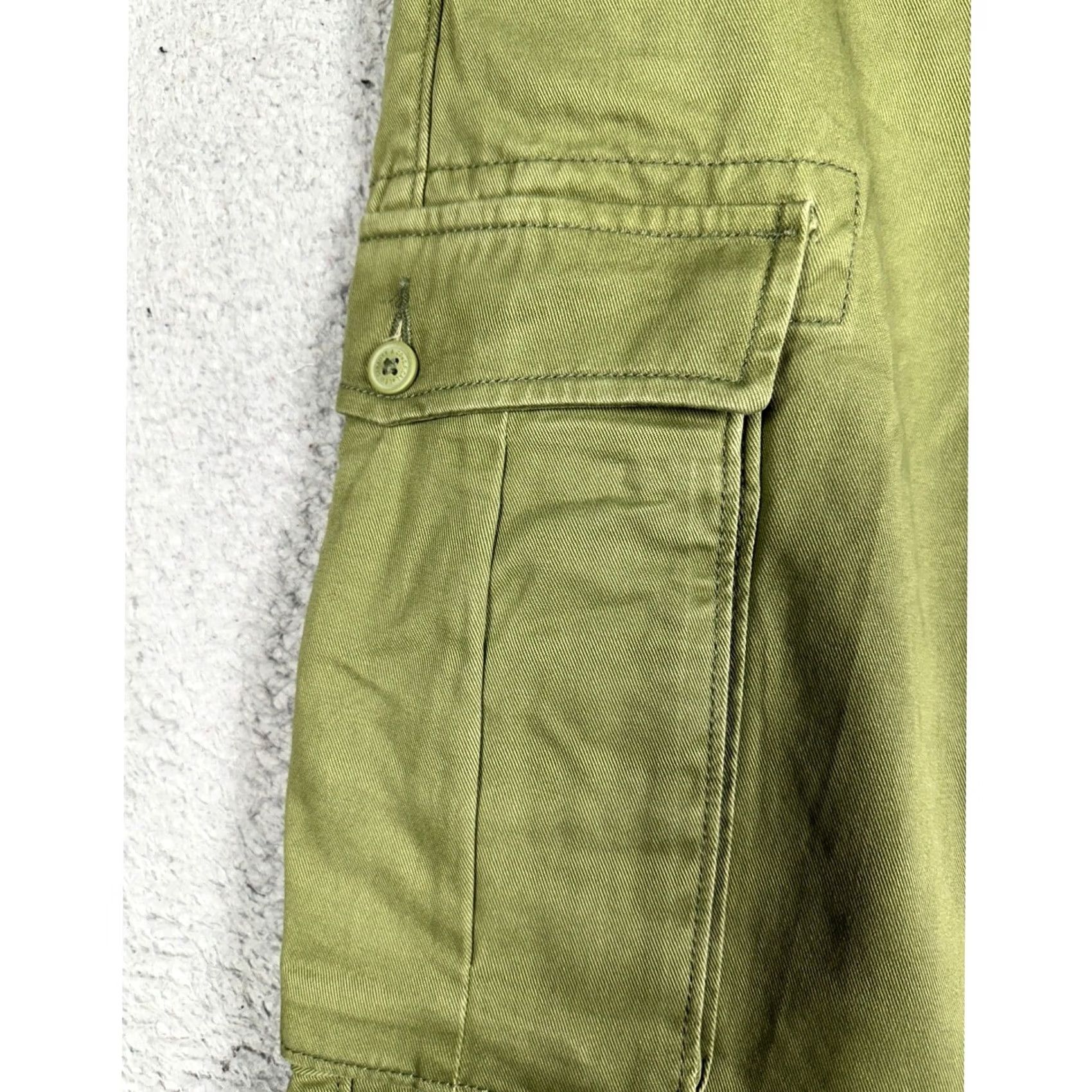 Levi's Levi's Cargo Pants Mens 31x32 Olive Green Cargo Straight Leg Red Tab Flat Front Outdoor Size US 31 - 6 Thumbnail