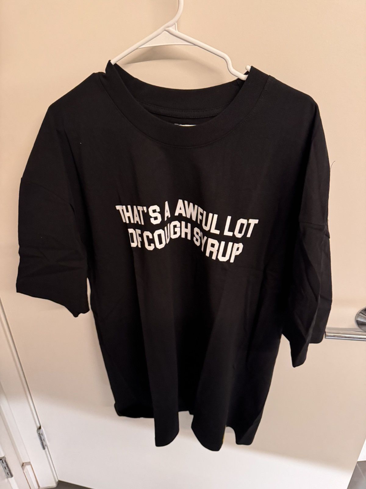 Designer × Other that’s a awful lot of cough syrup ALOCS black tee Size US XL / EU 56 / 4 - 1 Thumbnail