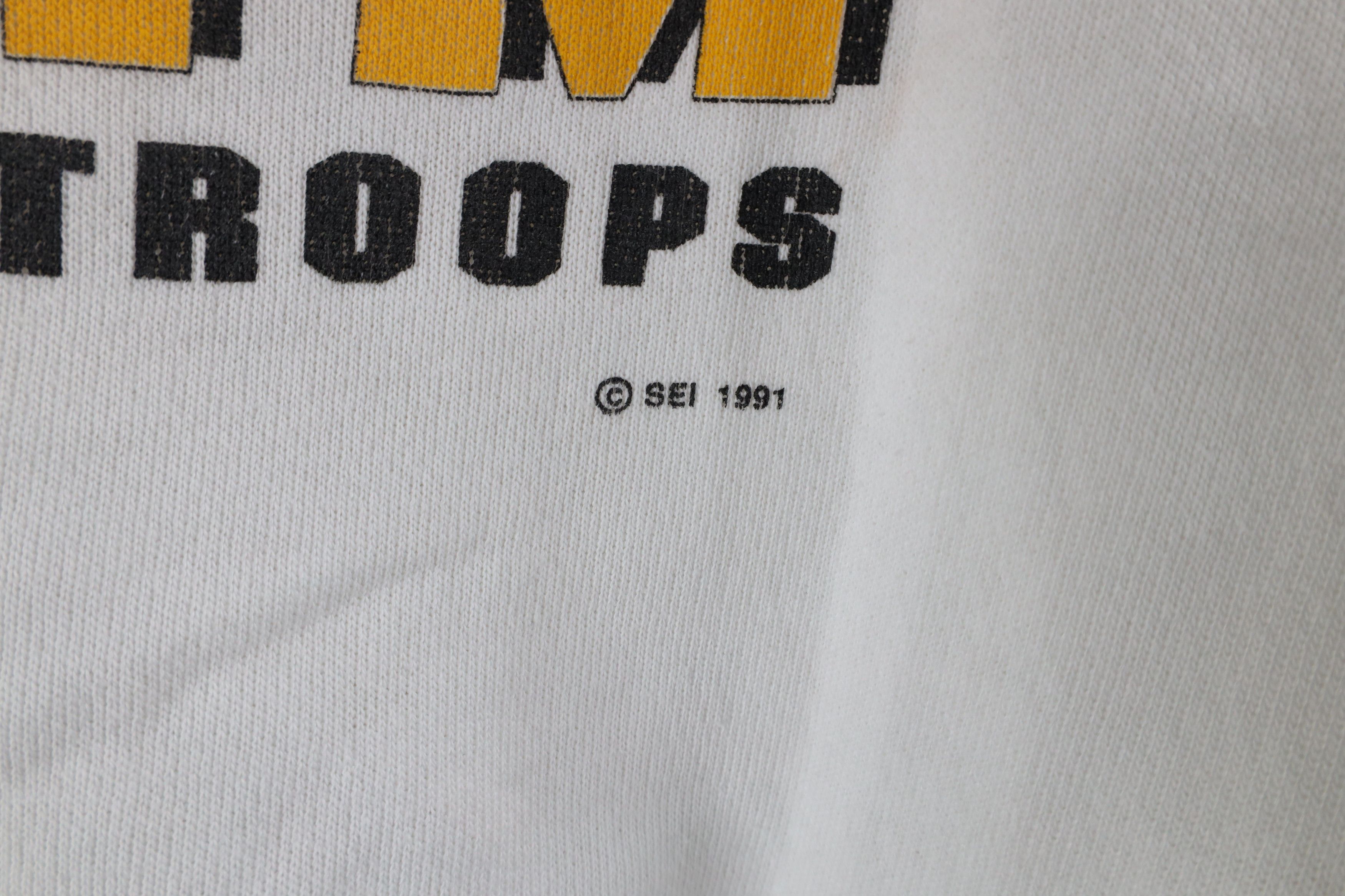 Vintage Vintage 90s Desert Storm Military Crewneck Sweatshirt USA Size US XL / EU 56 / 4 - 5 Thumbnail