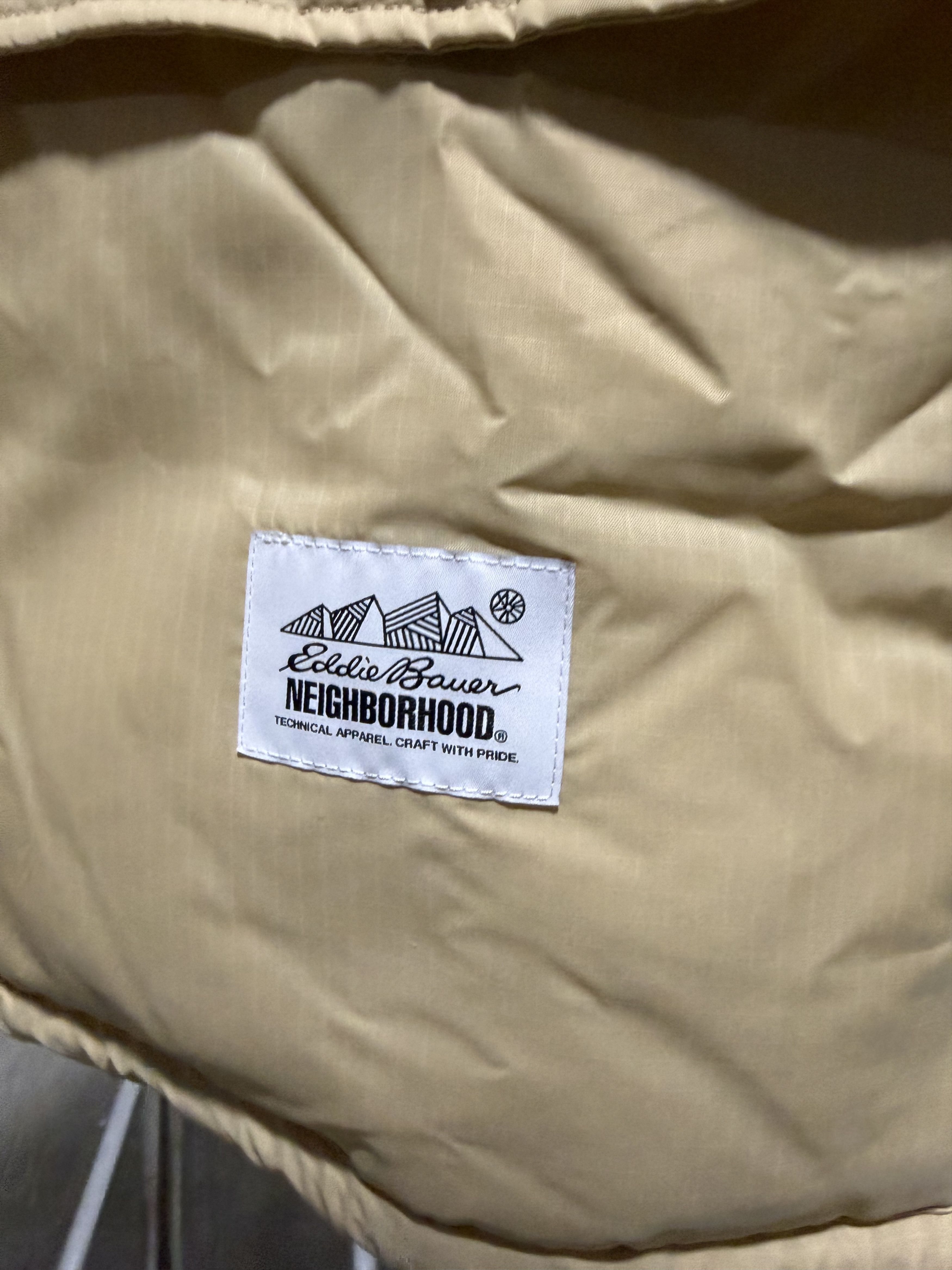 Neighborhood Neighborhood x Eddie Bauer Karekoram Down Jacket 'Beige' Size US L / EU 52-54 / 3 - 2 Thumbnail
