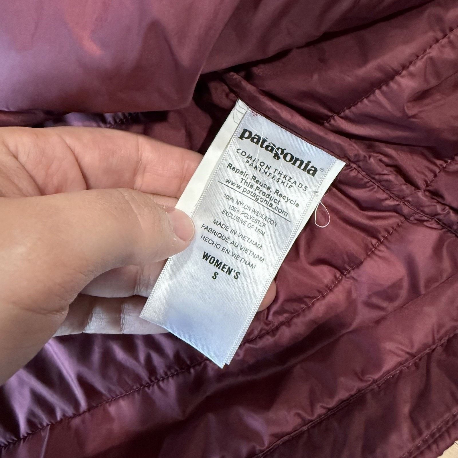 Patagonia Patagonia Kai Lee Parka Women's Small Maroon Full Zip Jacket Size S / US 4 / IT 40 - 7 Thumbnail