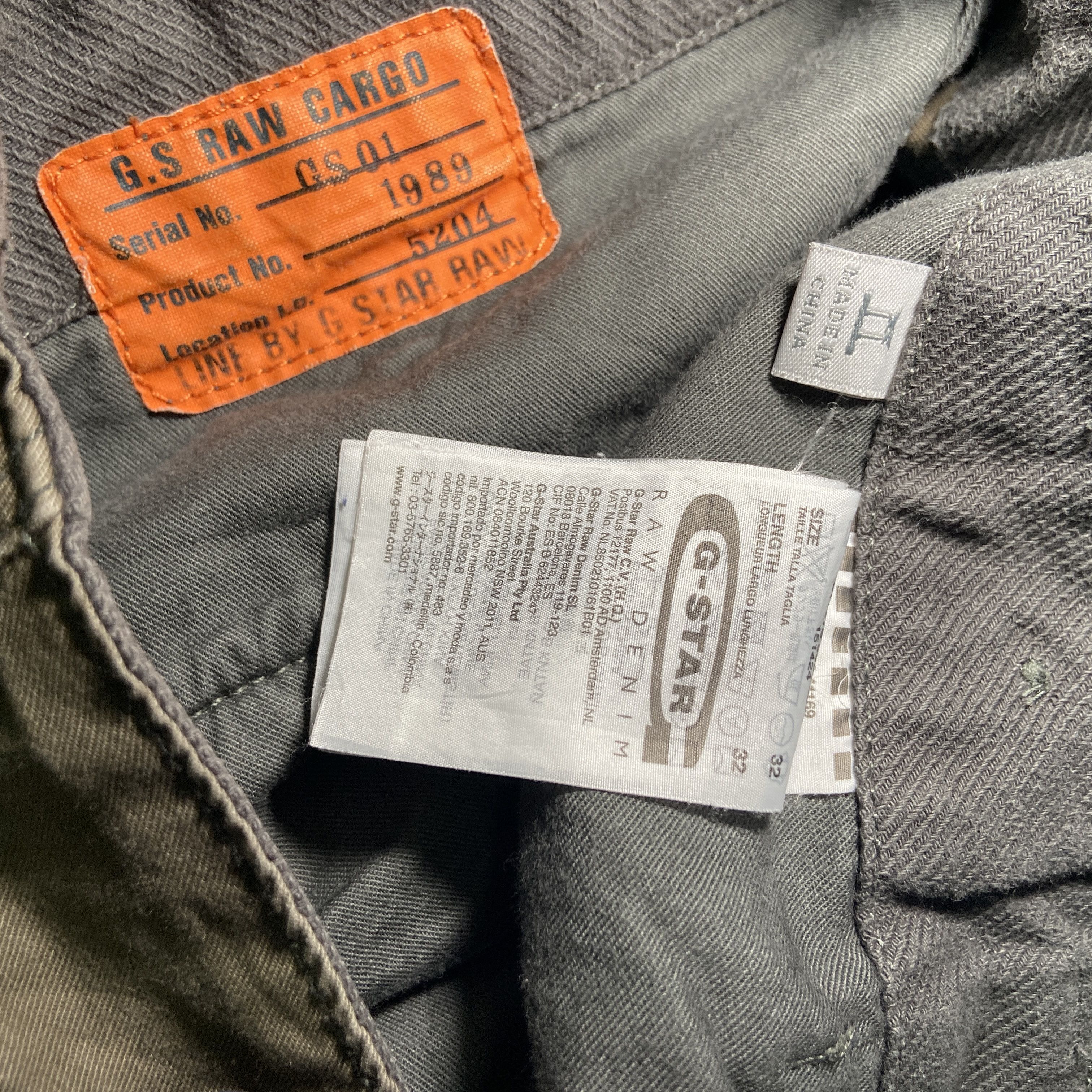 G-Star G Star Raw Cargo Army Pants Size US 32 / EU 48 - 2 Thumbnail