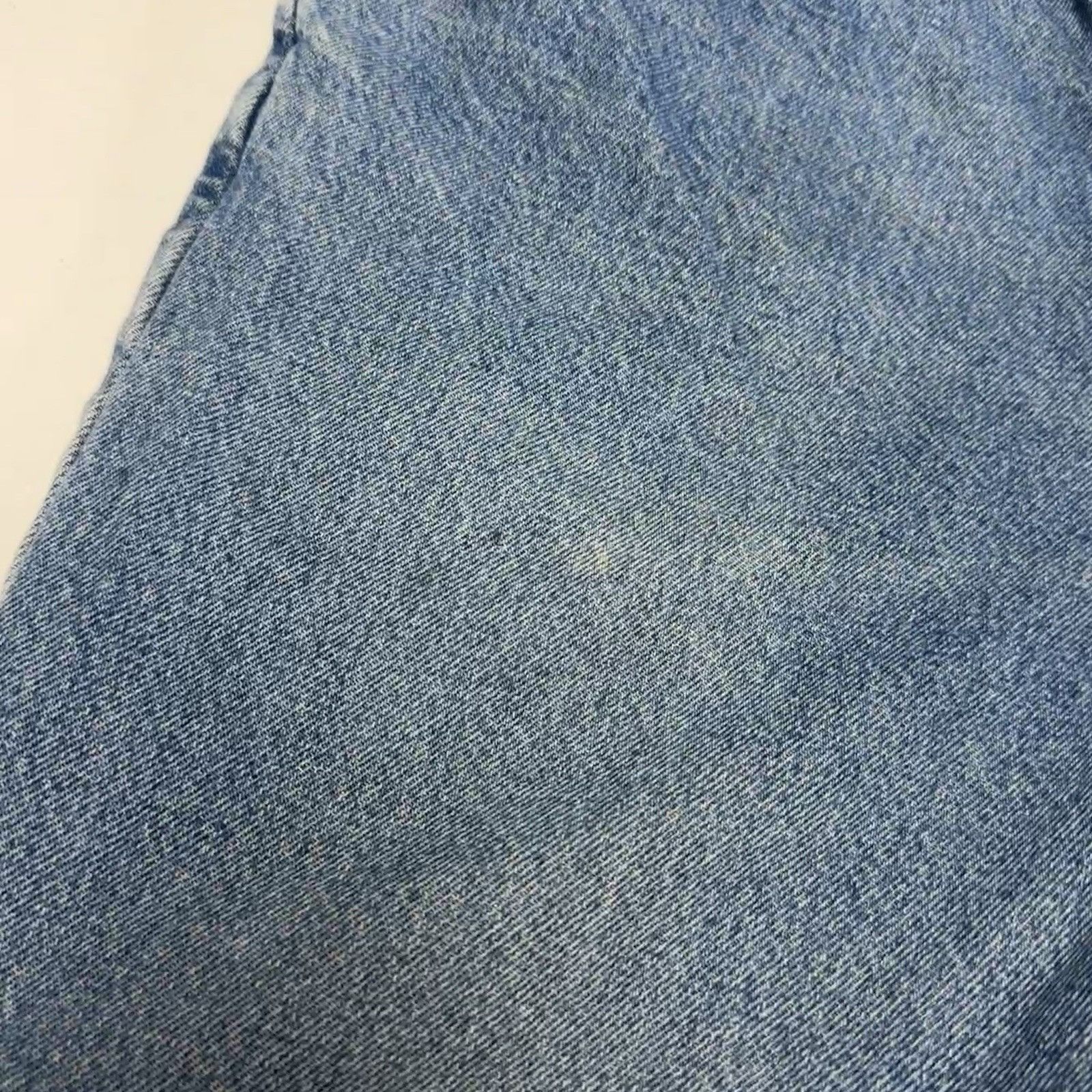 L.L. Bean LL Bean Flannel Lined Jeans Mens Size 35 (31x25) Blue Comfor Size US 35 - 3 Thumbnail
